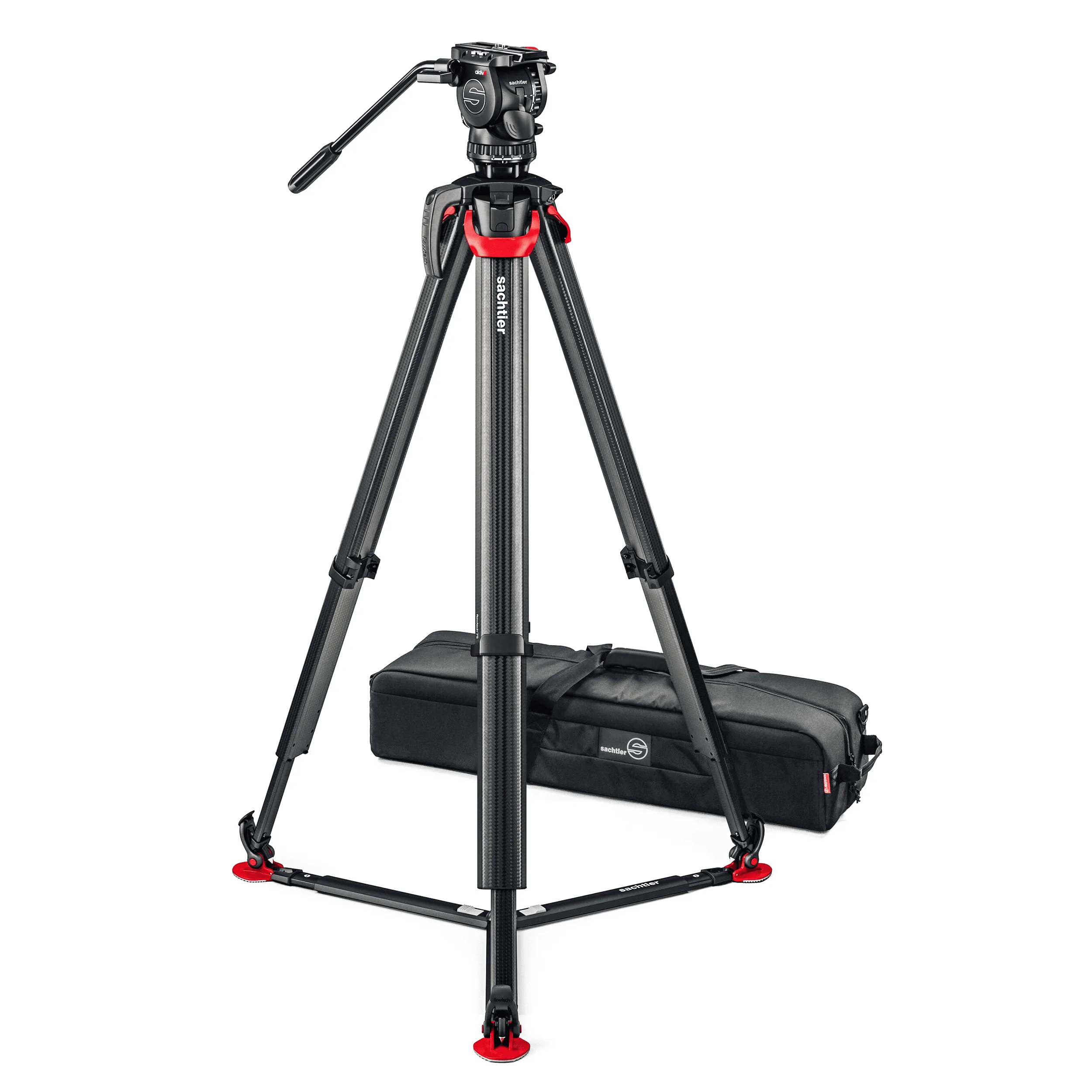 חצובת וידאו Sachtler aktiv6 flowtech75 GS
