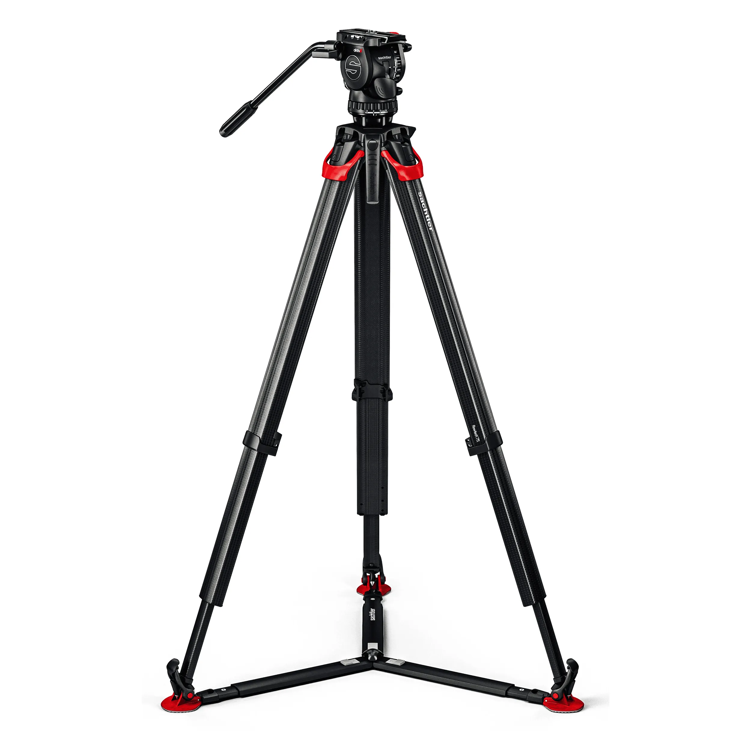 חצובת וידאו Sachtler aktiv6 flowtech75 GS