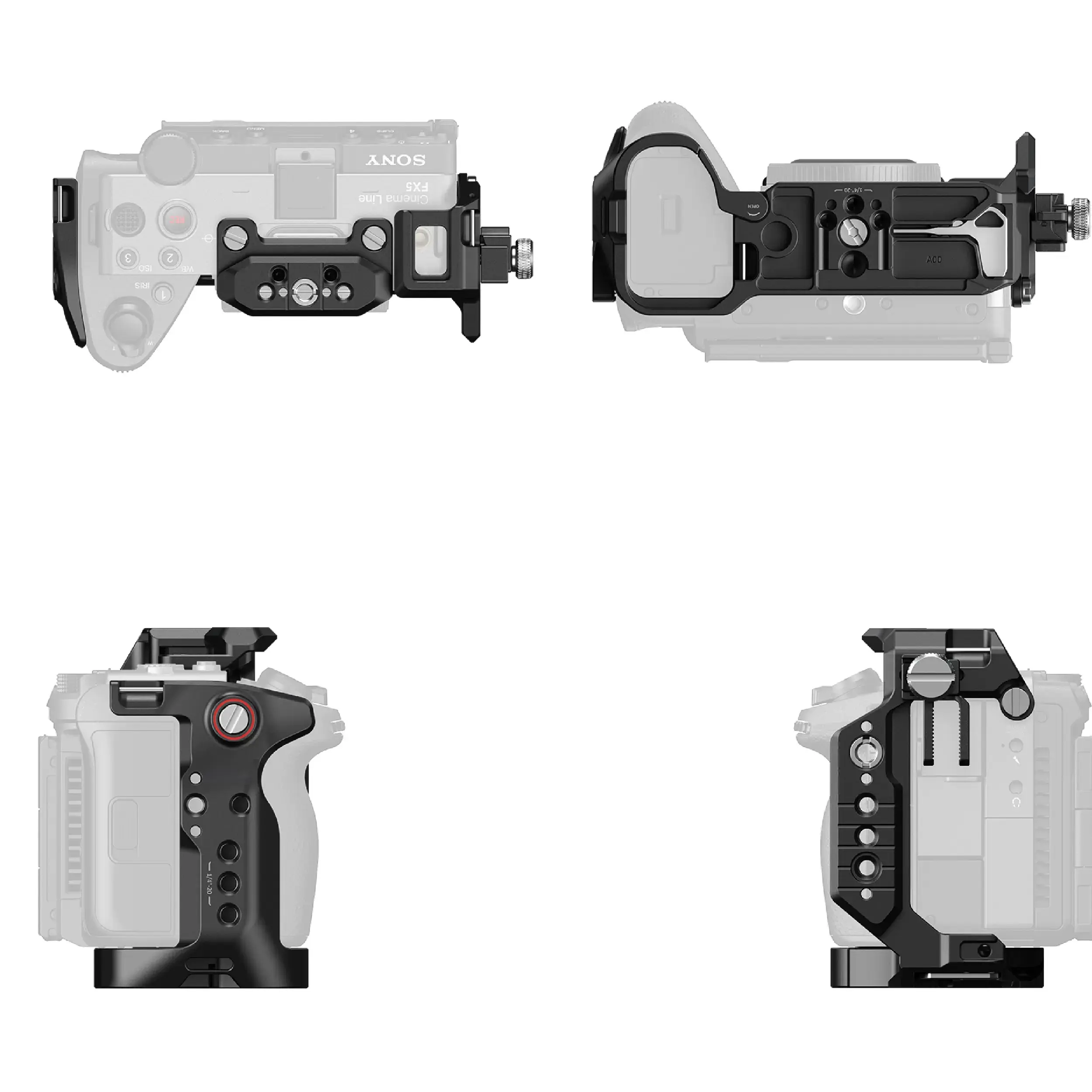 קיט כלוב עם מתאם V-Lock למצלמת SmallRig 6779 Sony FX5