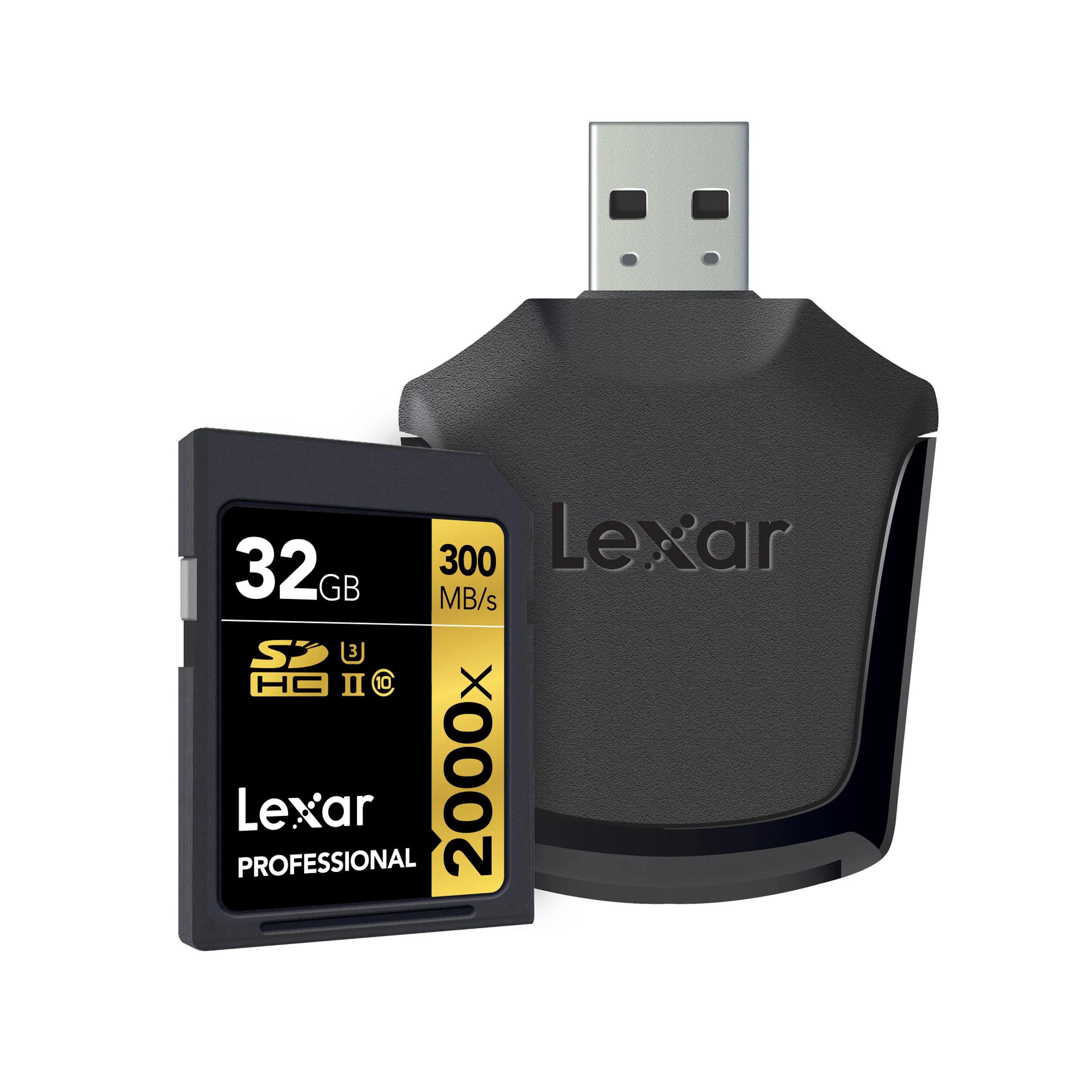 כרטיס זיכרון Lexar  32GB 2000x Professional SDHC UHS-II