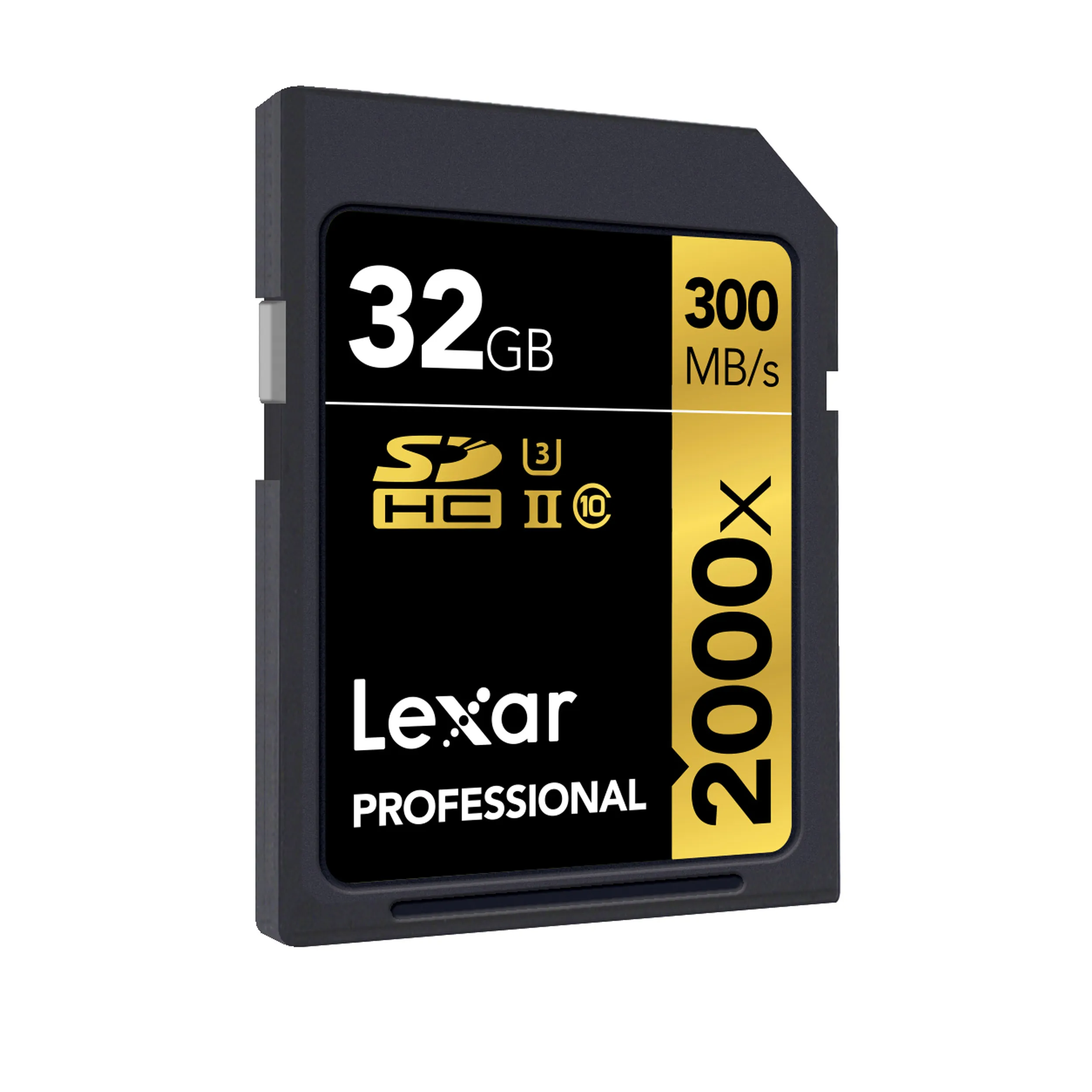 כרטיס זיכרון Lexar  32GB 2000x Professional SDHC UHS-II