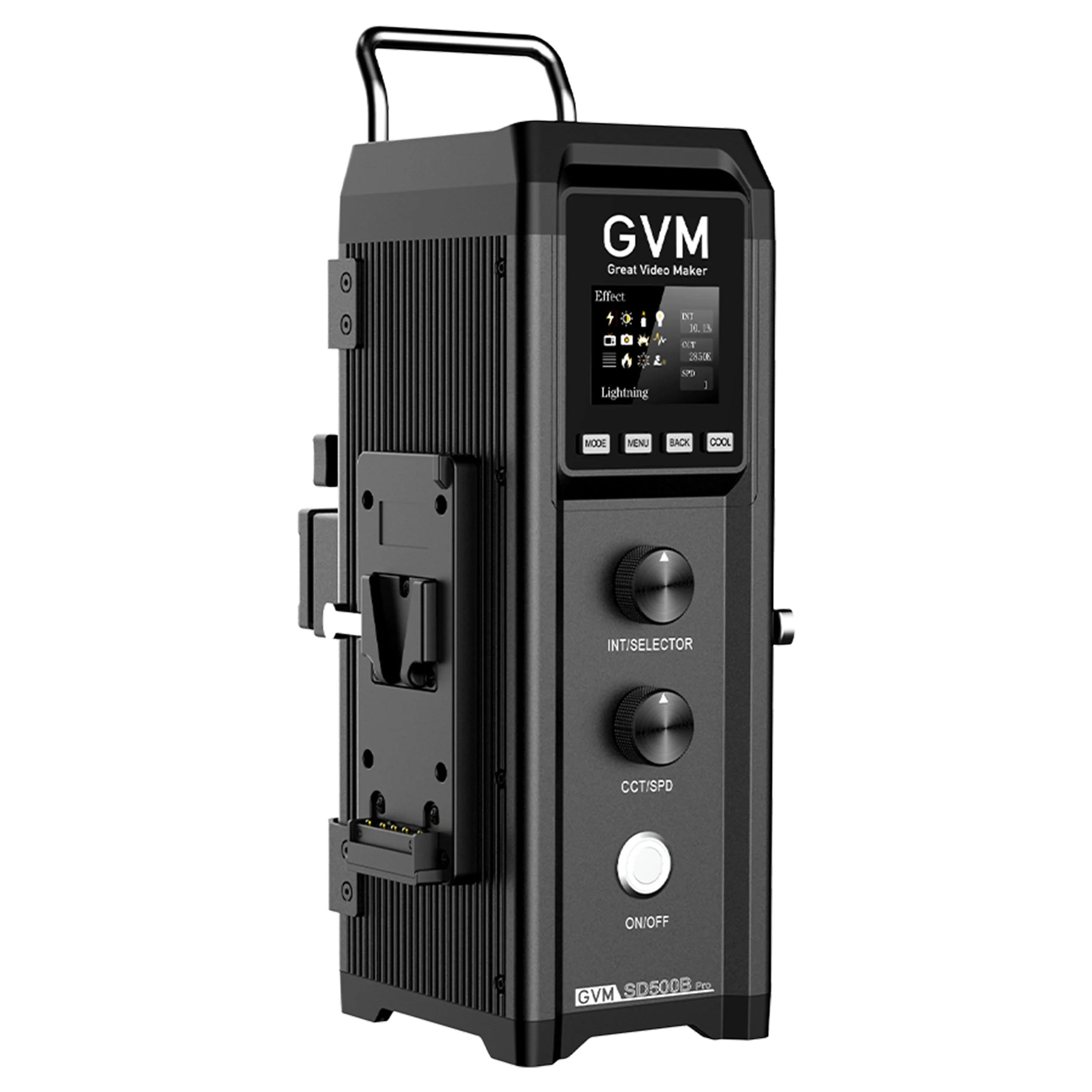 פנס לד GVM Pro SD500B Bi-Color