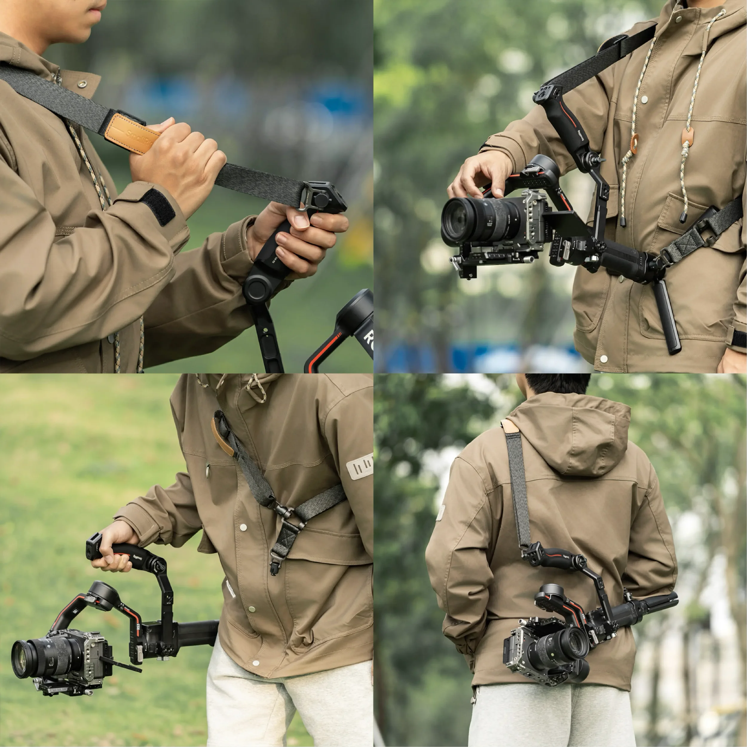 רצועת תמיכה לכתף לגימבלים SmallRig 5362 DJI RS