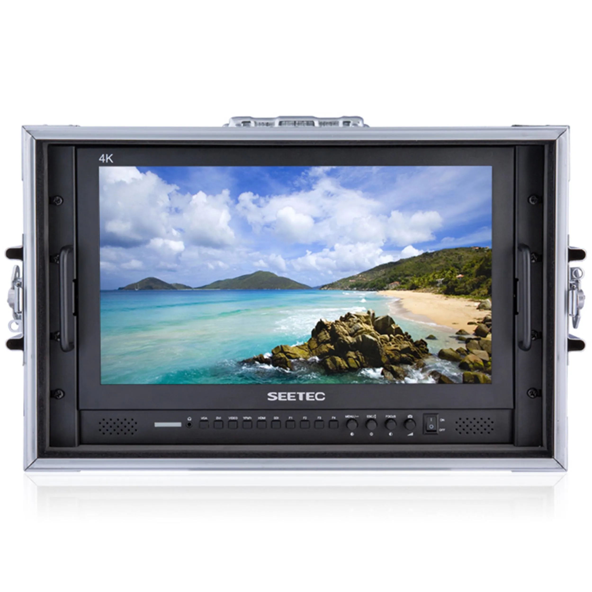 מוניטור וידאו 17.3" ברזולוציה 1920X1080 כולל ארגז נשיאה תוצרת SEETEC