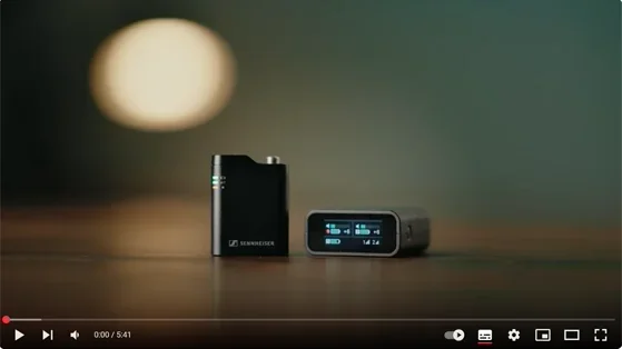 מערכת סאונד אלחוטית 2 ערוצים Sennheiser Profile Wireless 2.4Ghz