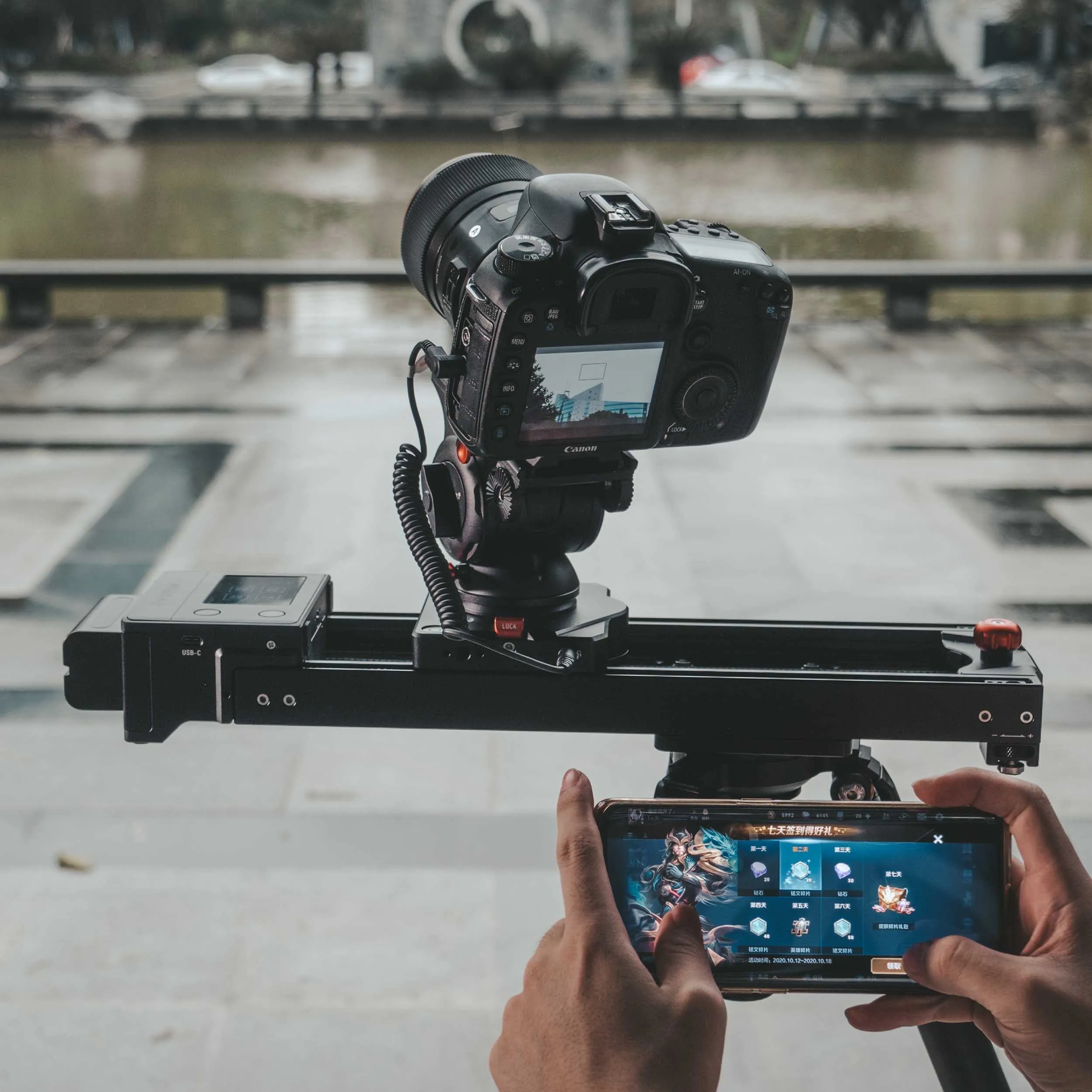 סליידר ממונע iFootage Shark Slider Nano