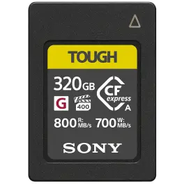 כרטיס זיכרון Sony 320GB CFexpress Type A TOUGH Memory Card