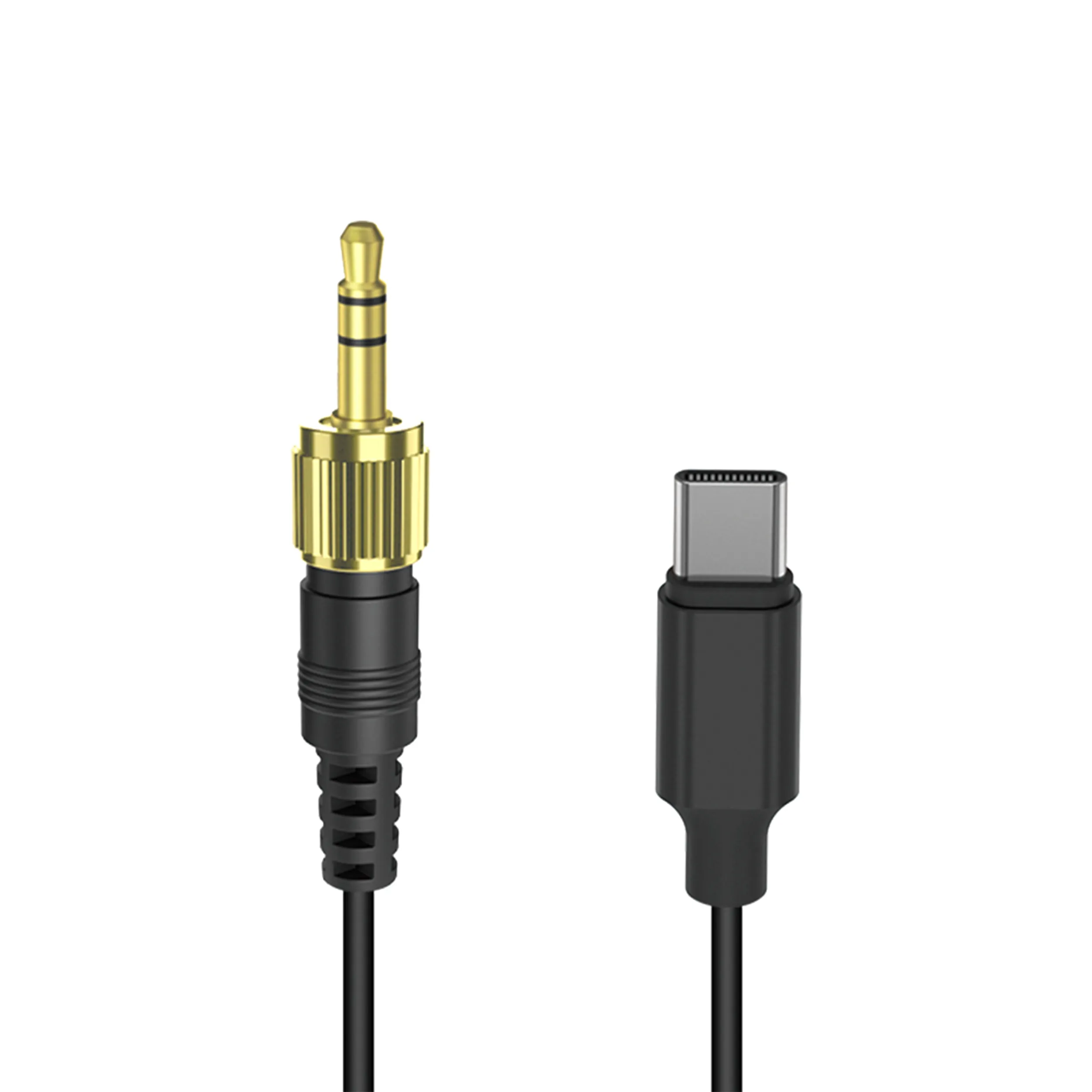 כבל מתאם 3.5mm TRS-USB-C למקלטי Comica עם הברגת נעילה