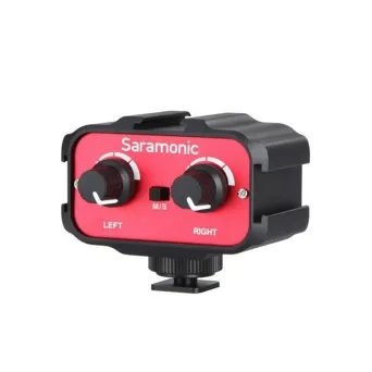 מתאם סאונד פסיבי למצלמה Saramonic SR-AX100