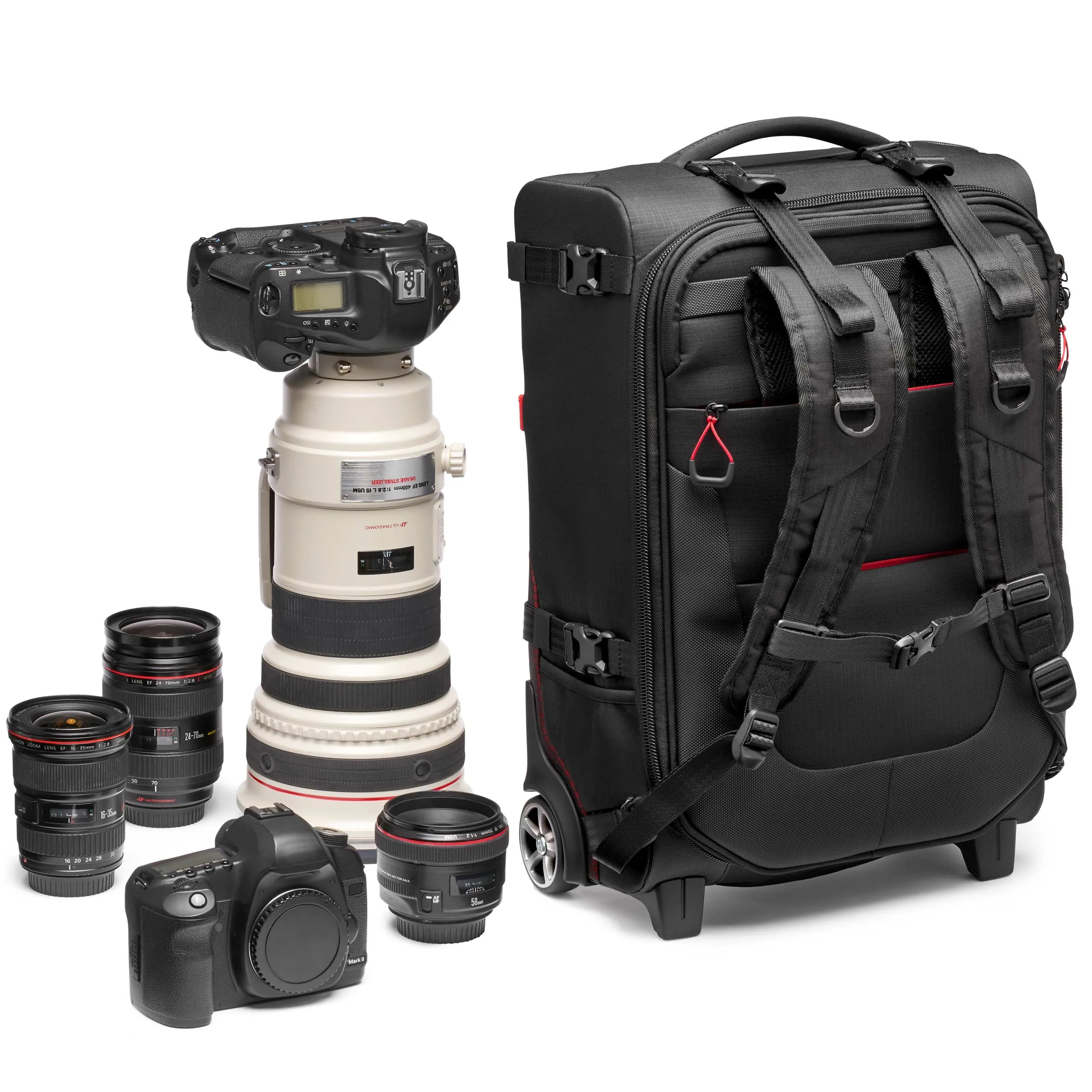 תיק טרולי/גב לציוד צילום Manfrotto Reloader Switch-55