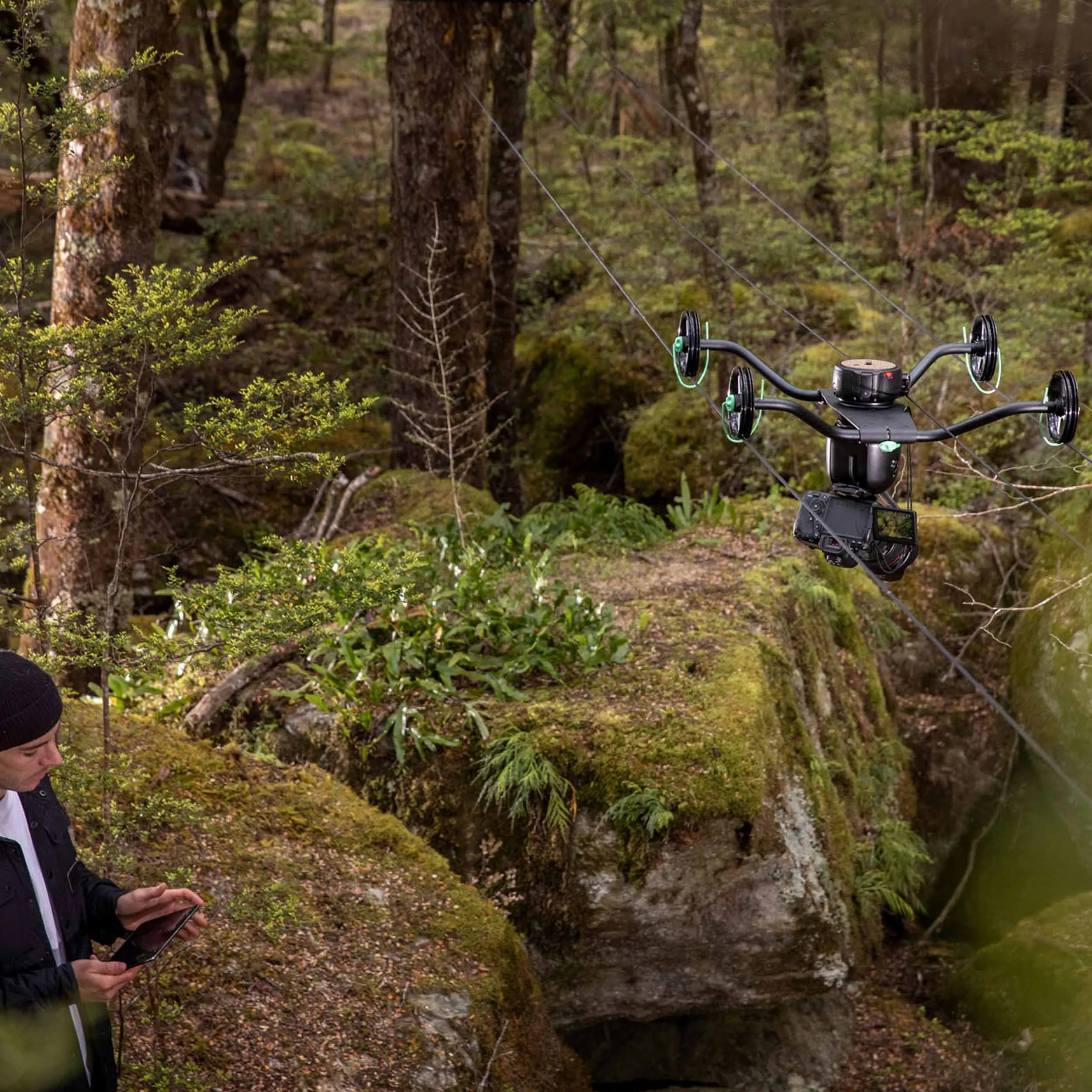 Syrp Slingshot 3-Axis Cable Cam - Epic Kit 50m