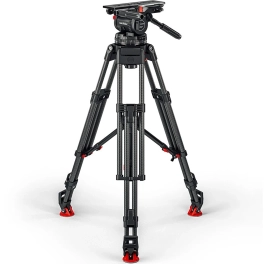 חצובת וידאו סיבי פחמן - עד 32 ק"ג Sachtler System Cine 30 MS