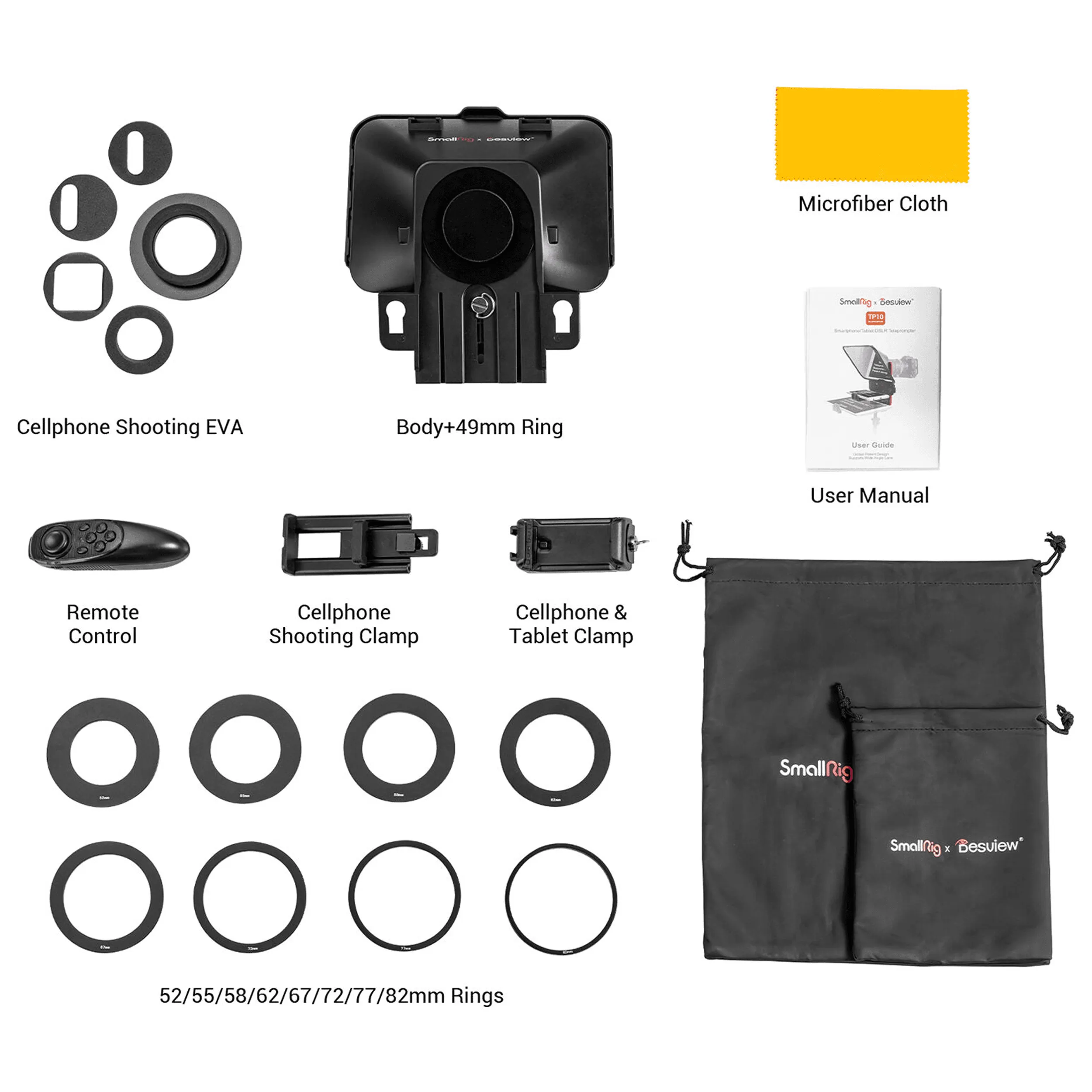 טלפרומפטר נייד לטאבלט וסמארטפון SmallRig 3374