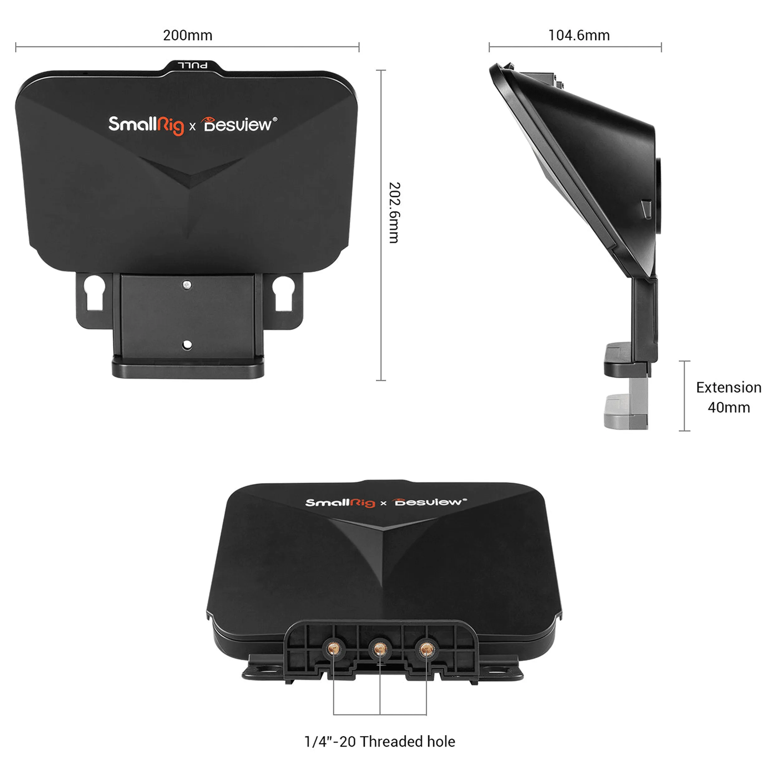 טלפרומפטר נייד לטאבלט וסמארטפון SmallRig 3374