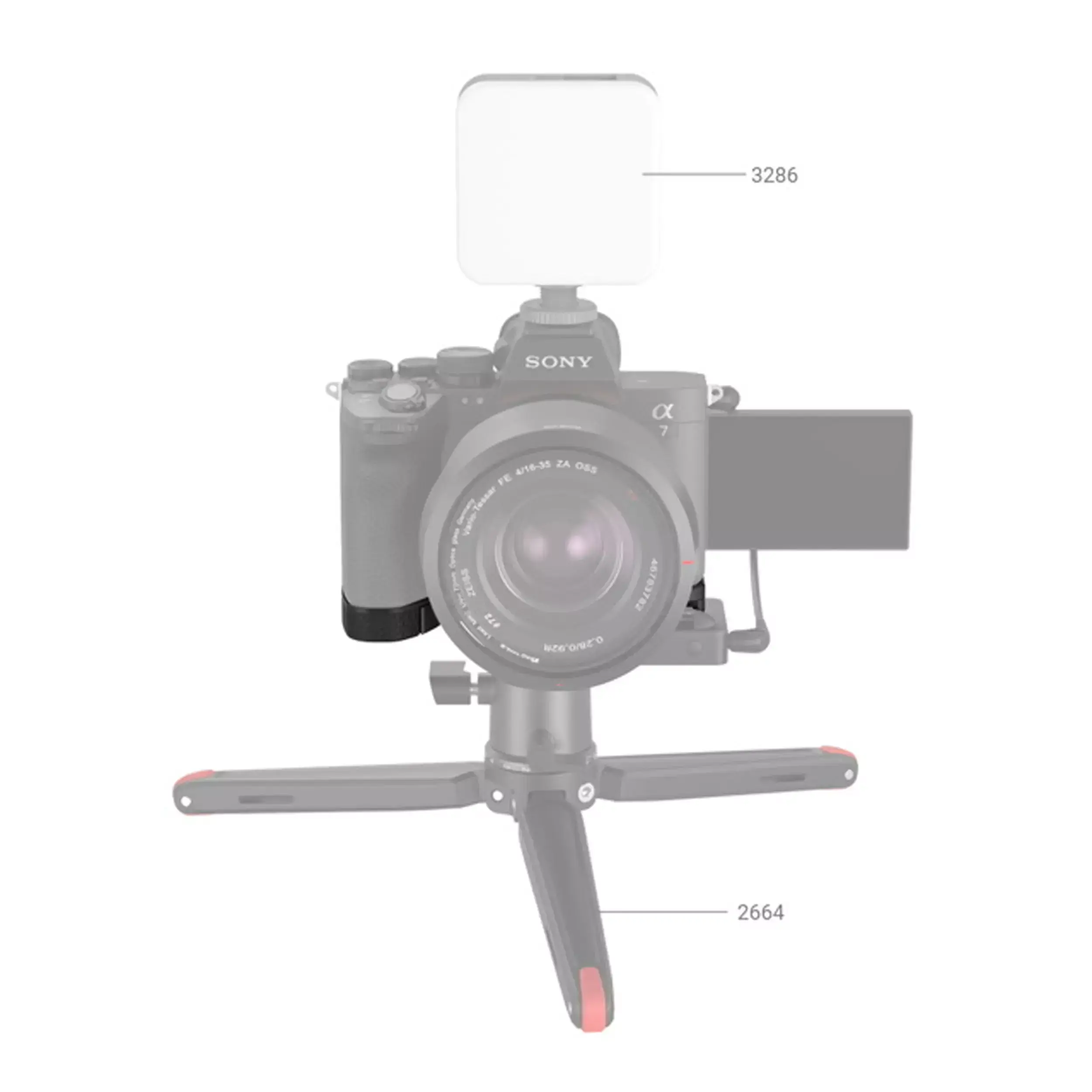 בסיס למצלמה SmallRig 3666 Sony Alpha 7 IV