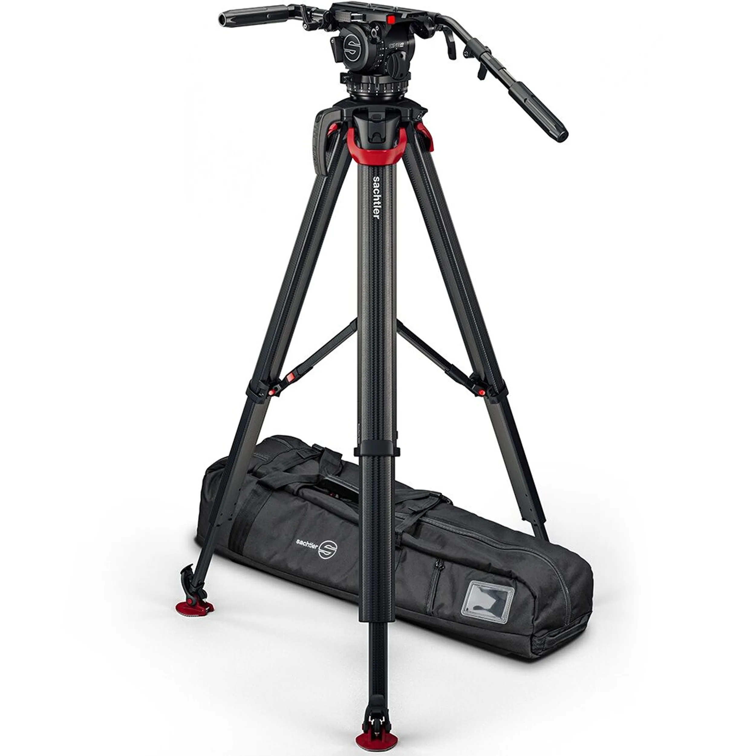 חצובת וידאו ספרדר אמצעי Sachtler Cine 20 flowtech100