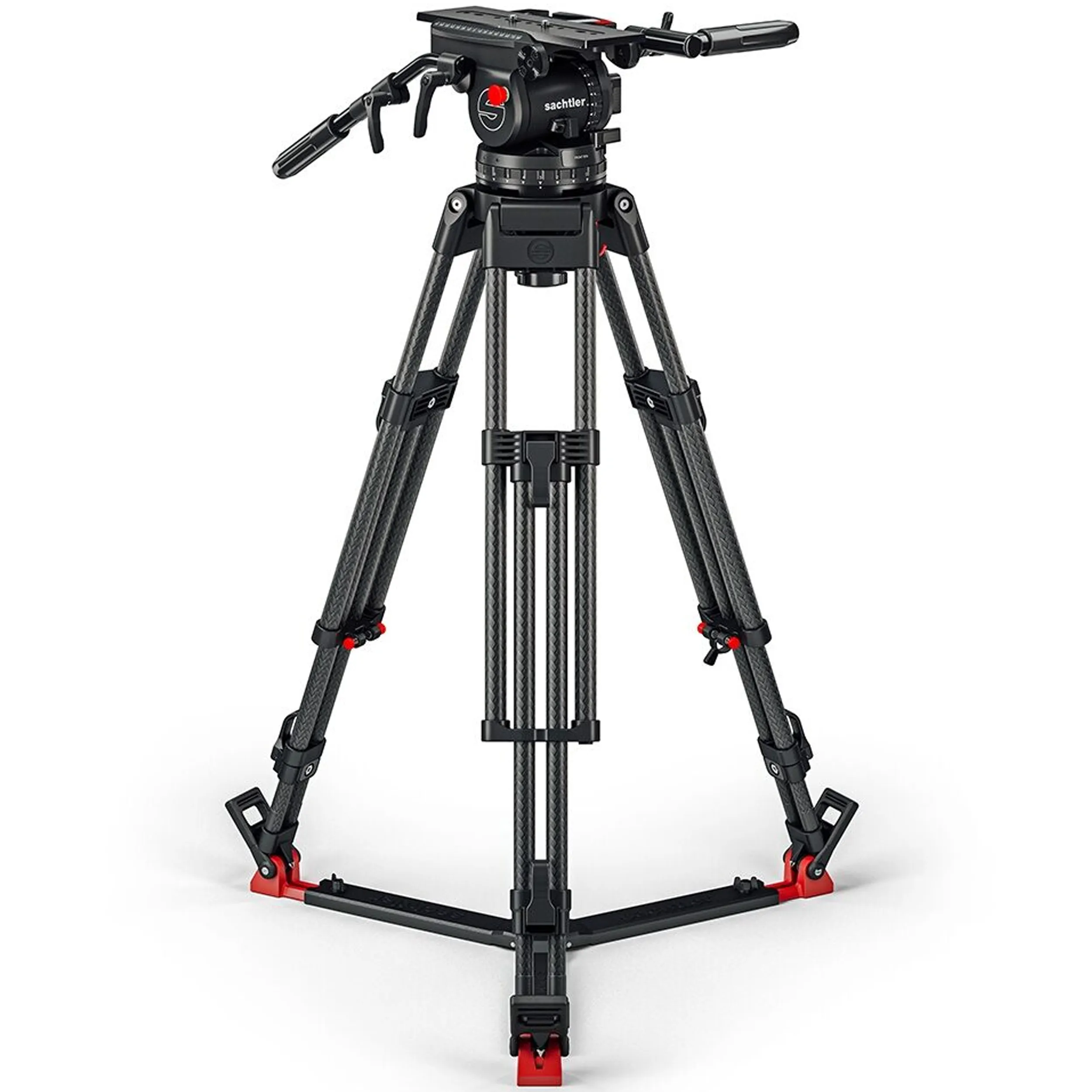 חצובת וידאו סיבי פחמן - עד 32 ק"ג Sachtler System Cine GS 30