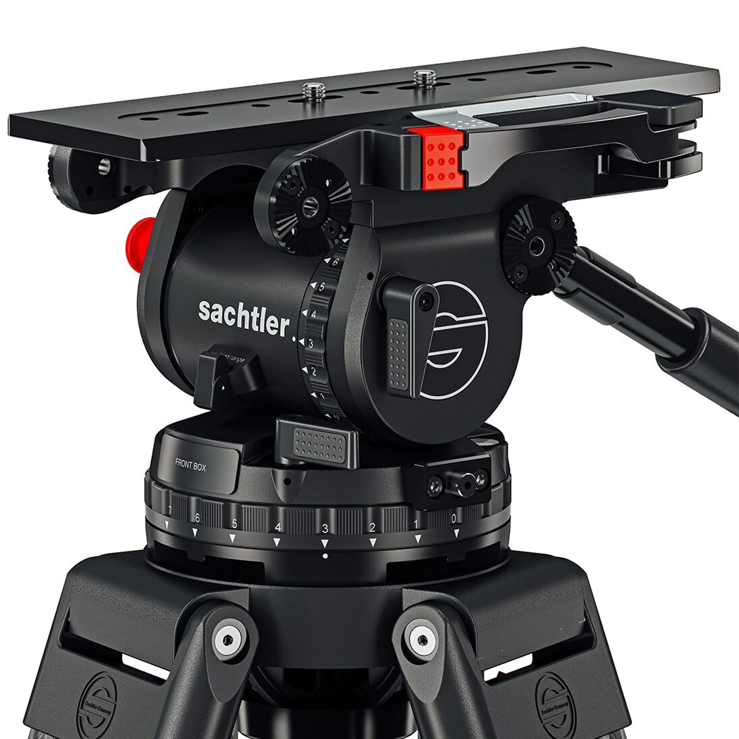 חצובת וידאו סיבי פחמן - עד 32 ק"ג Sachtler System Cine GS 30