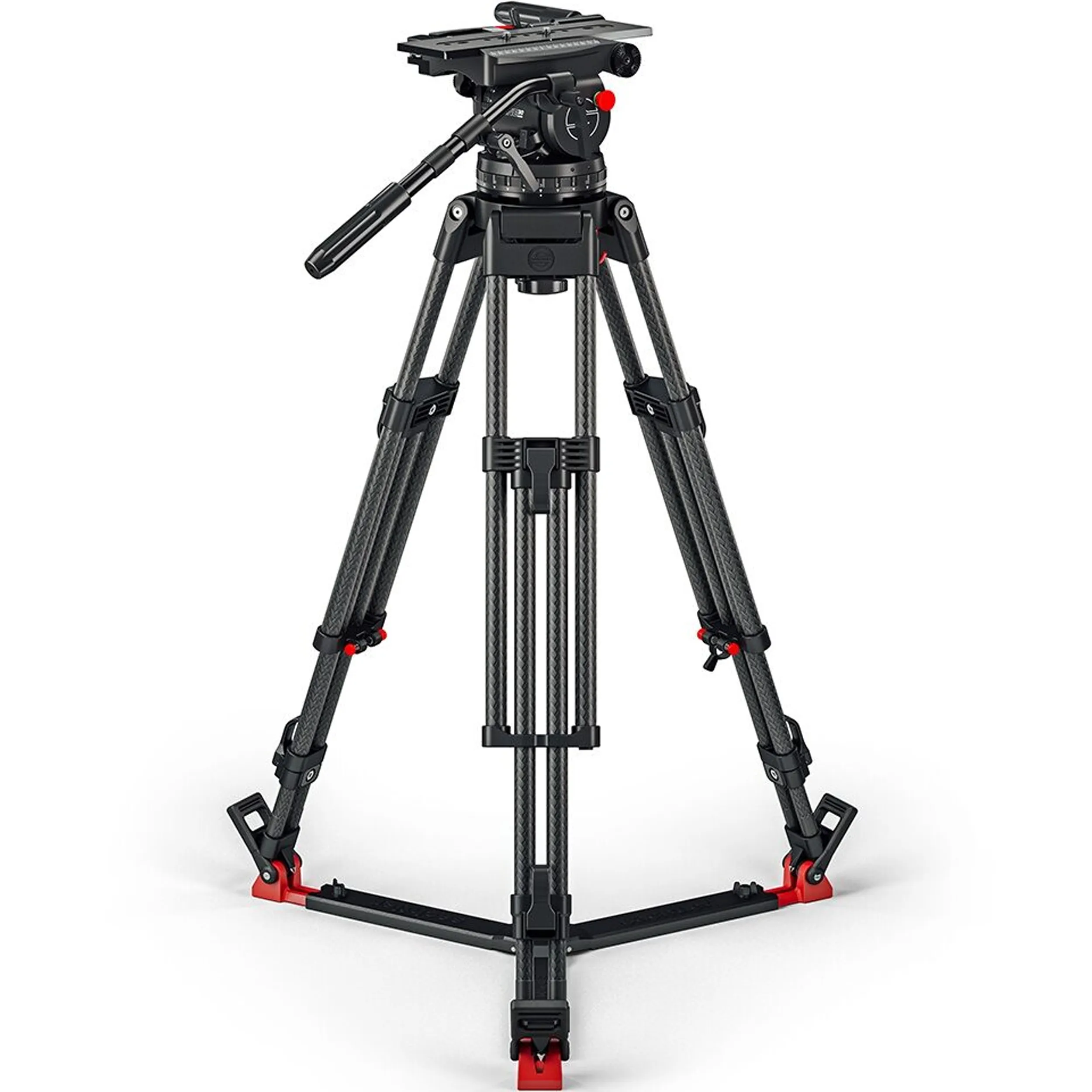 חצובת וידאו סיבי פחמן - עד 32 ק"ג Sachtler System Cine GS 30