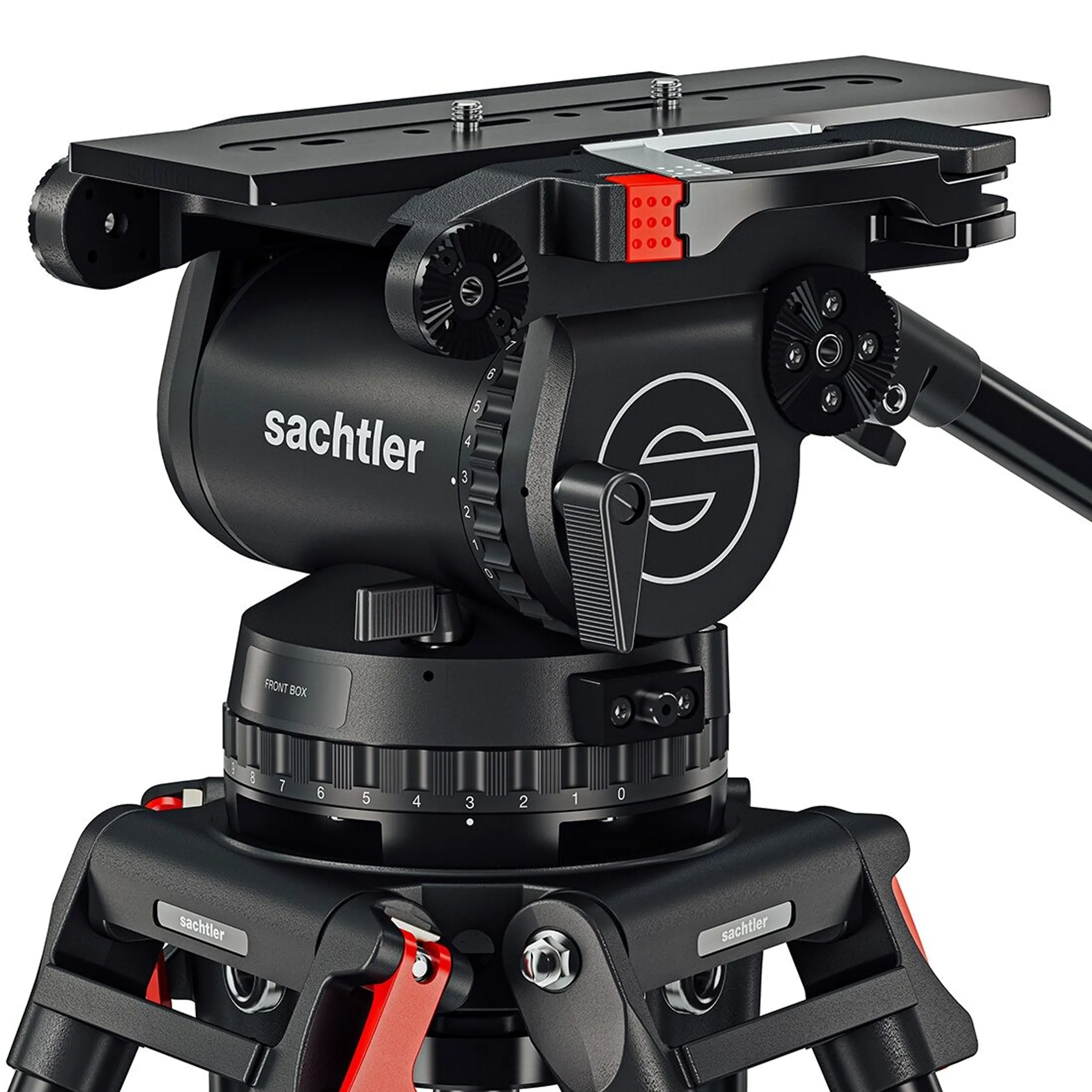 חצובת וידאו אלומיניום - עד 50 ק"ג Sachtler System Cine 50