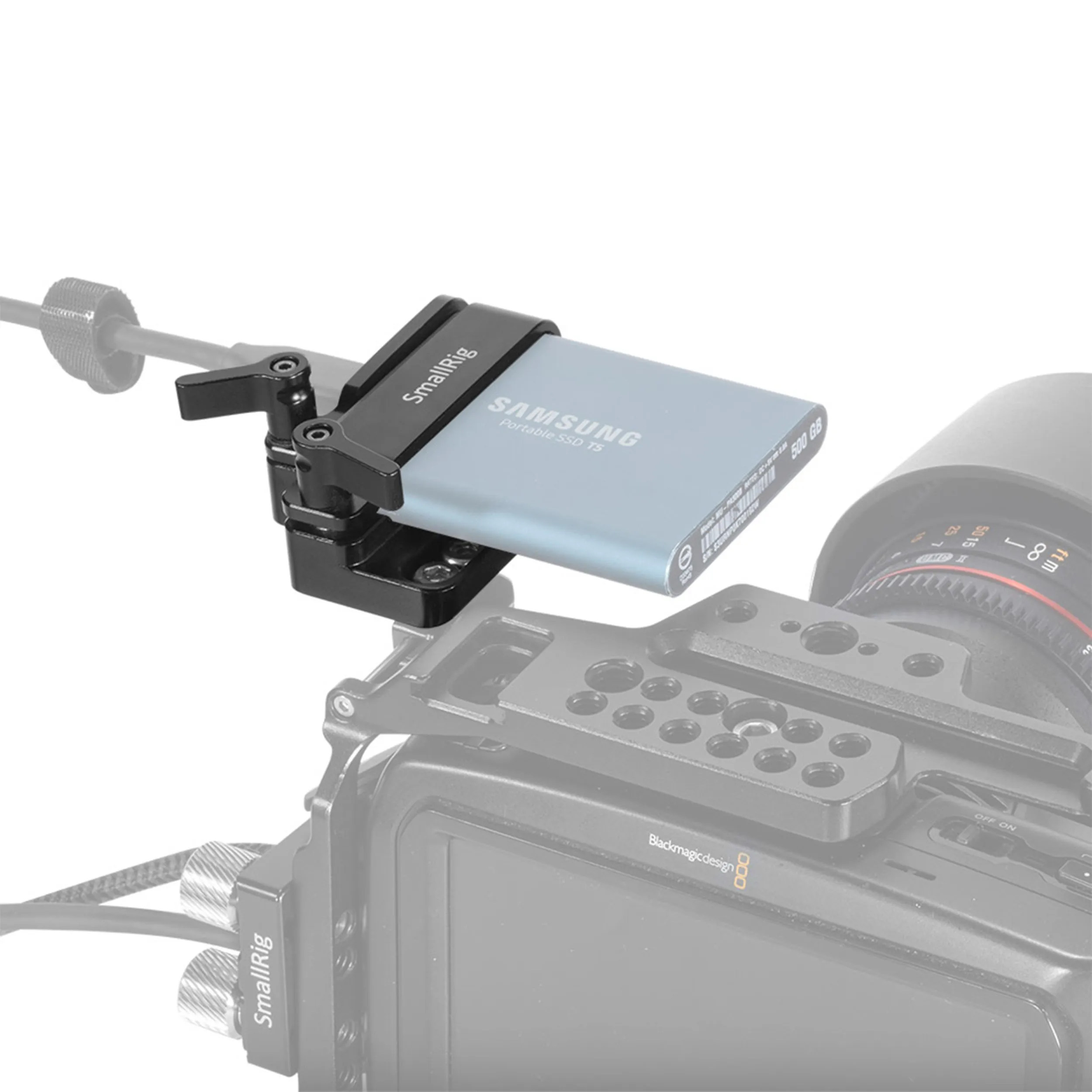 מחזיק הארד דיסק Samsung T5 לכלוב SmallRig 2245B