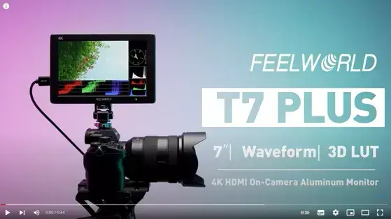 מוניטור 4K "7 ברזולוציה Feelworld T7 PLUS 1920x1200