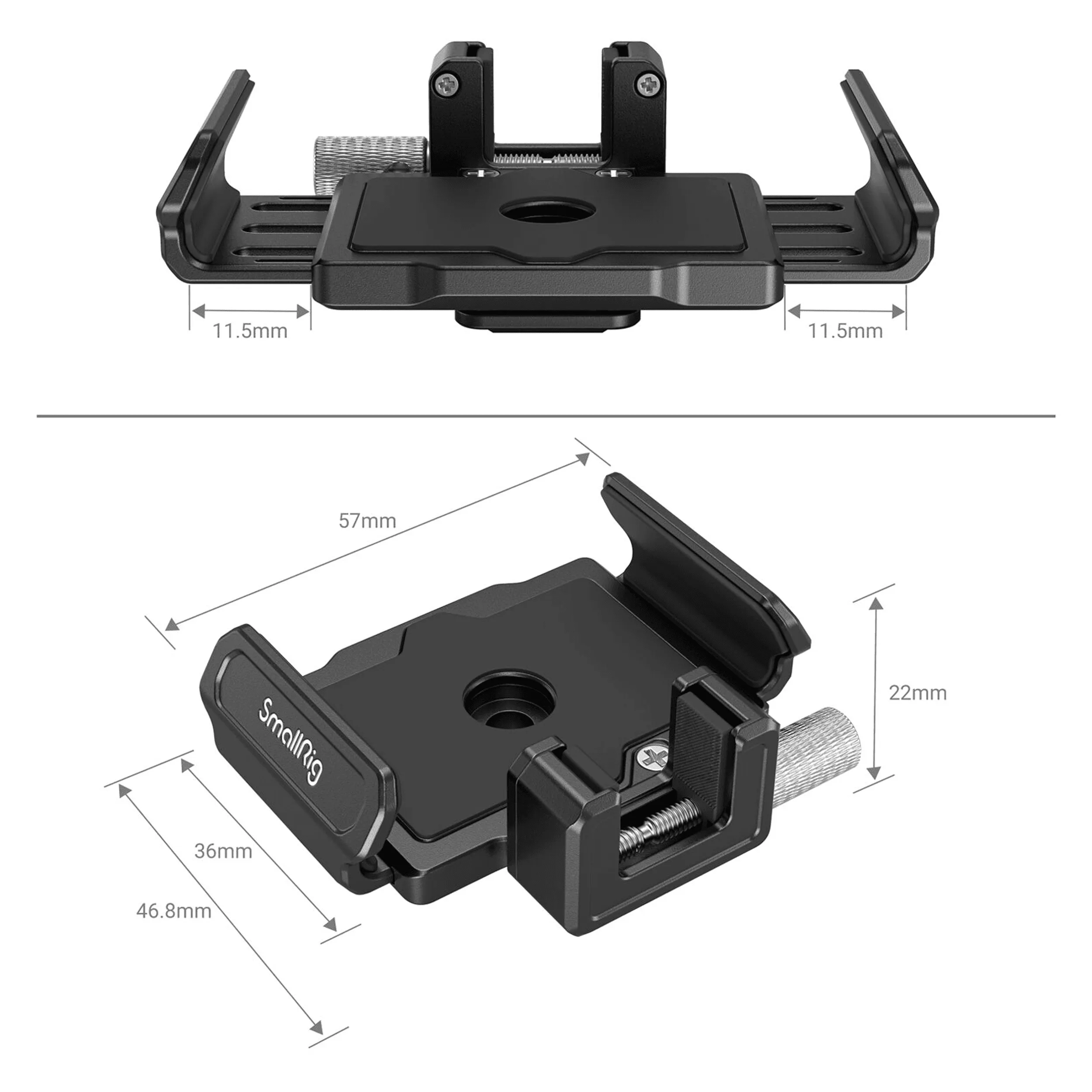 מחזיק הארד דיסק Samsung T5/T7 למצלמות SmallRig 3272
