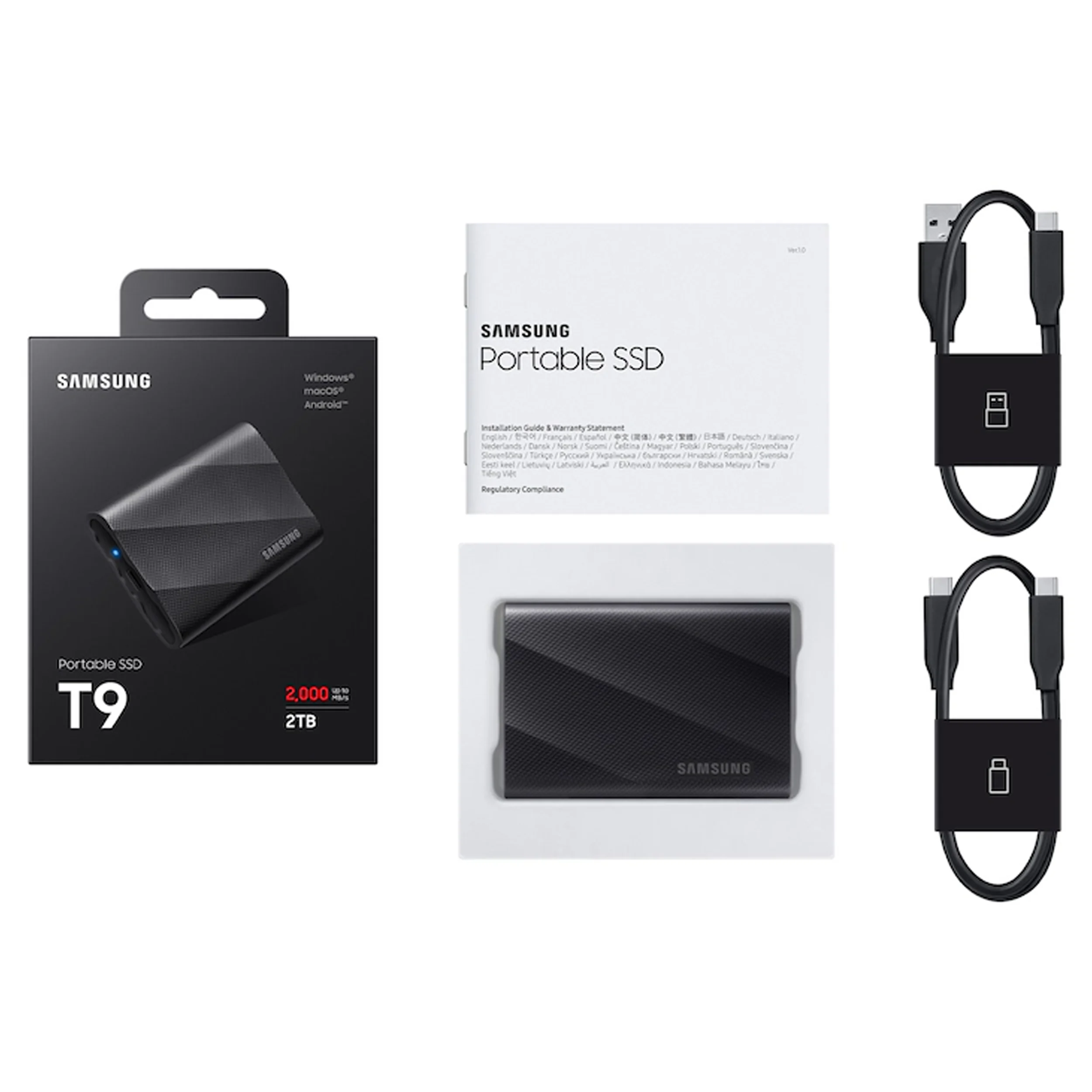 דיסק SSD נייד Samsung T9 2TB USB3.2