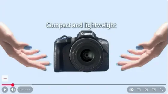 קיט מצלמה Canon EOS R50 ועדשה 18-45 מ"מ