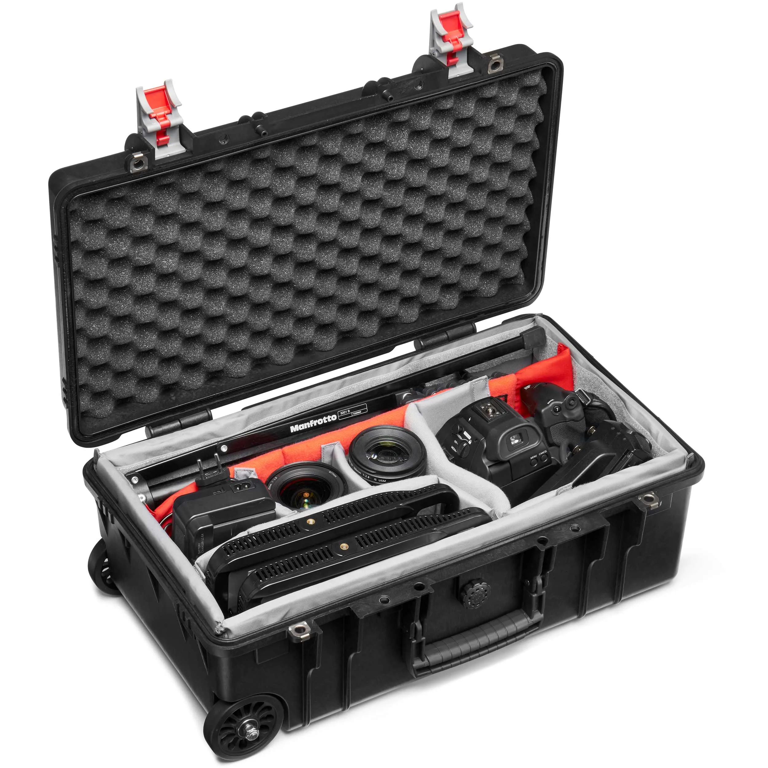 תיק טרולי קשיח לציוד צילום Manfrotto ReloaderTough H-55 PL
