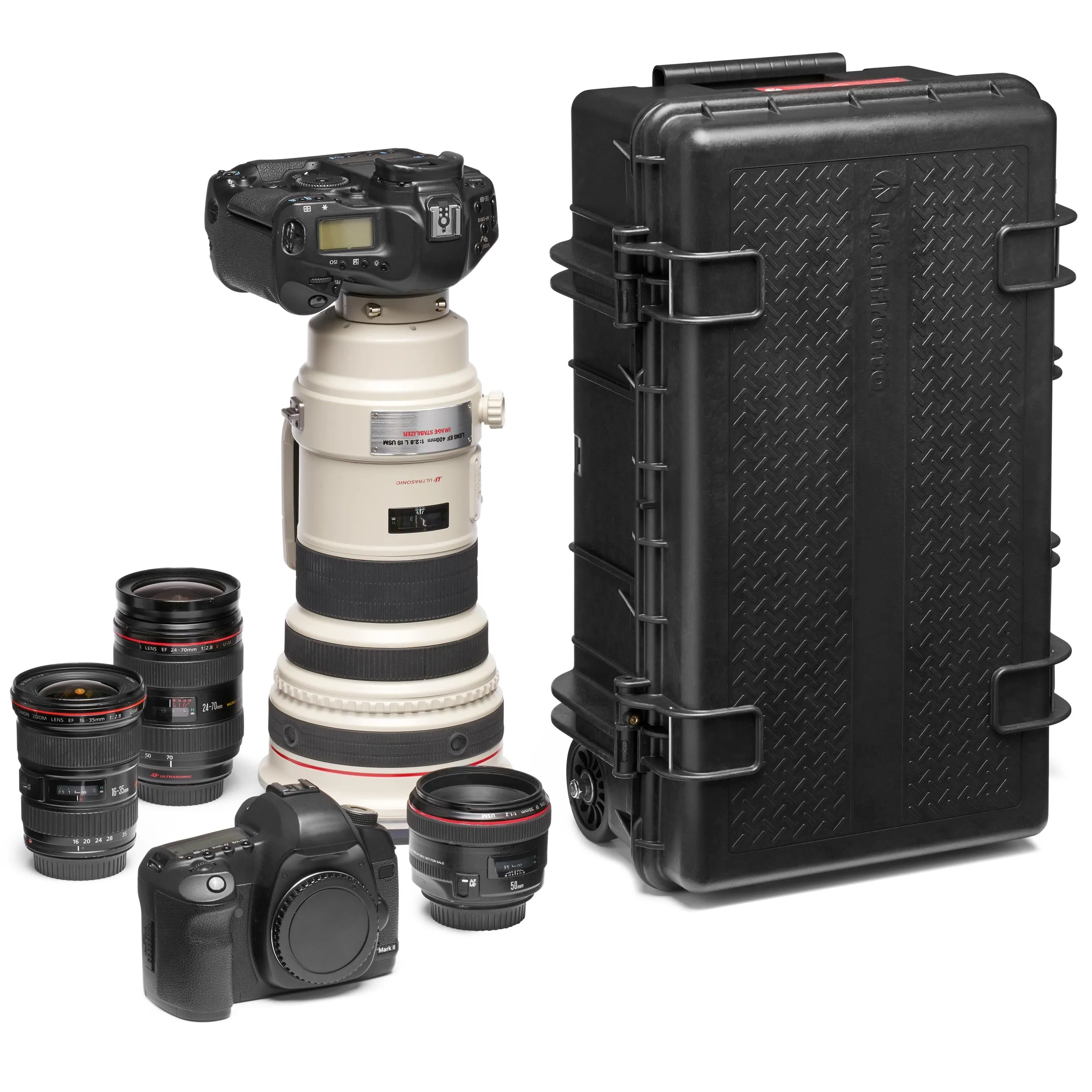 תיק טרולי קשיח לציוד צילום Manfrotto ReloaderTough H-55 PL