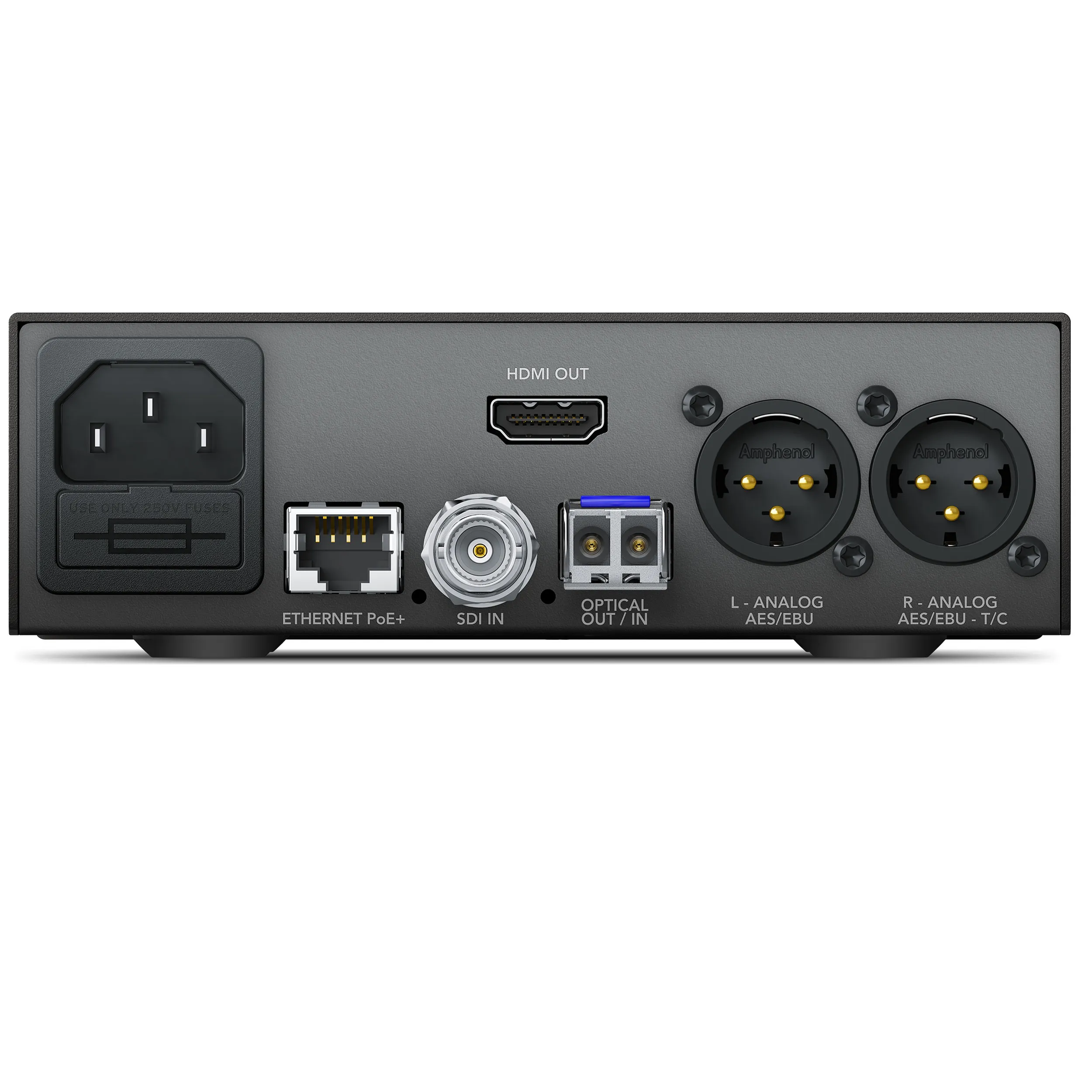 ממיר וידאו Teranex Mini-Optical to HDMI 12G
