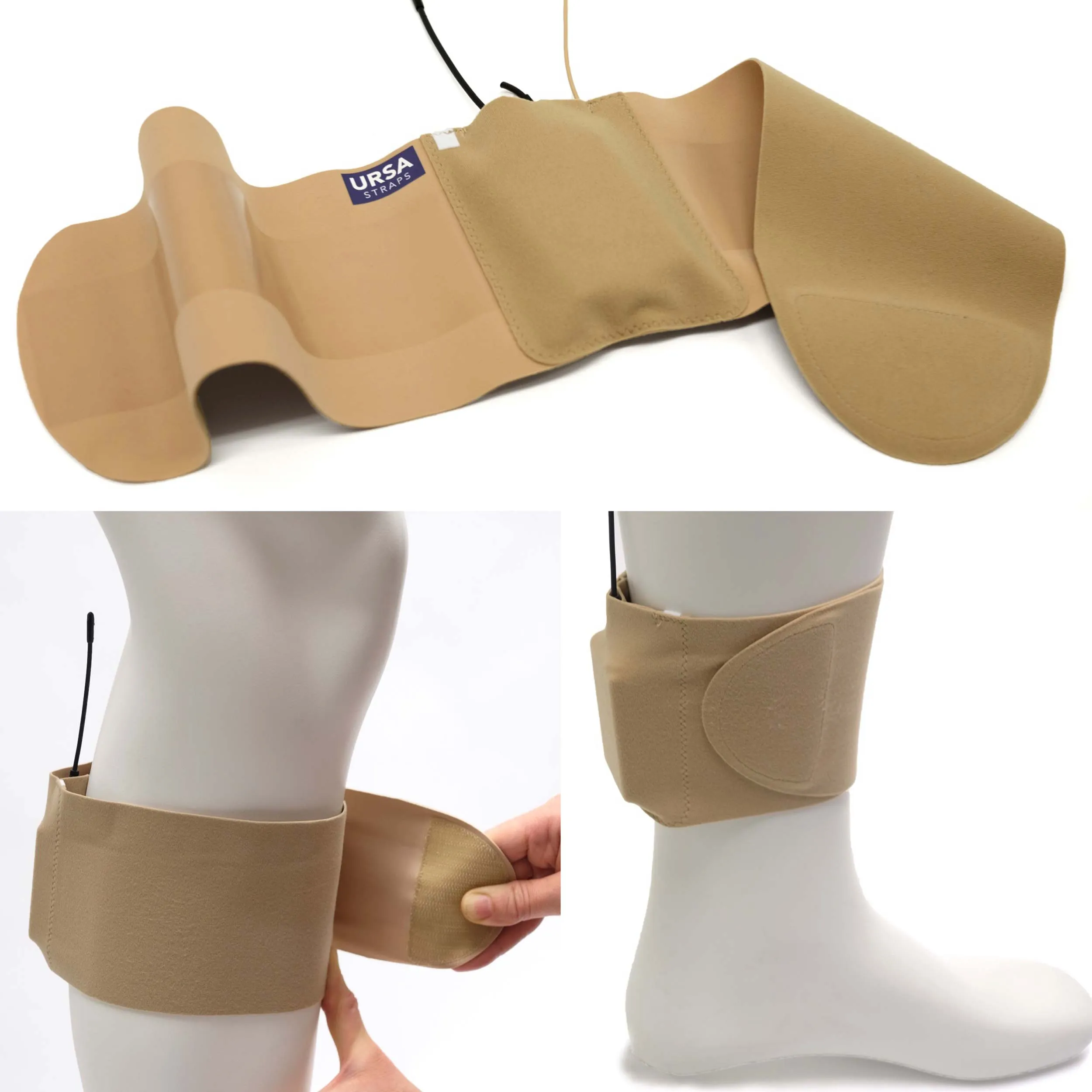 רצועת שוק למשדרים, צבע בז' URSA Straps