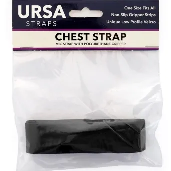 רצועת חזה למשדרים – צבע שחור URSA Straps