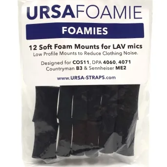 מגן ספוג רך לנק מייק צבע שחור URSA Straps Foamies