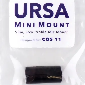 מגן קשיח למיקרופון Cos-11 בצבע שחור URSA Straps Mini Mounts