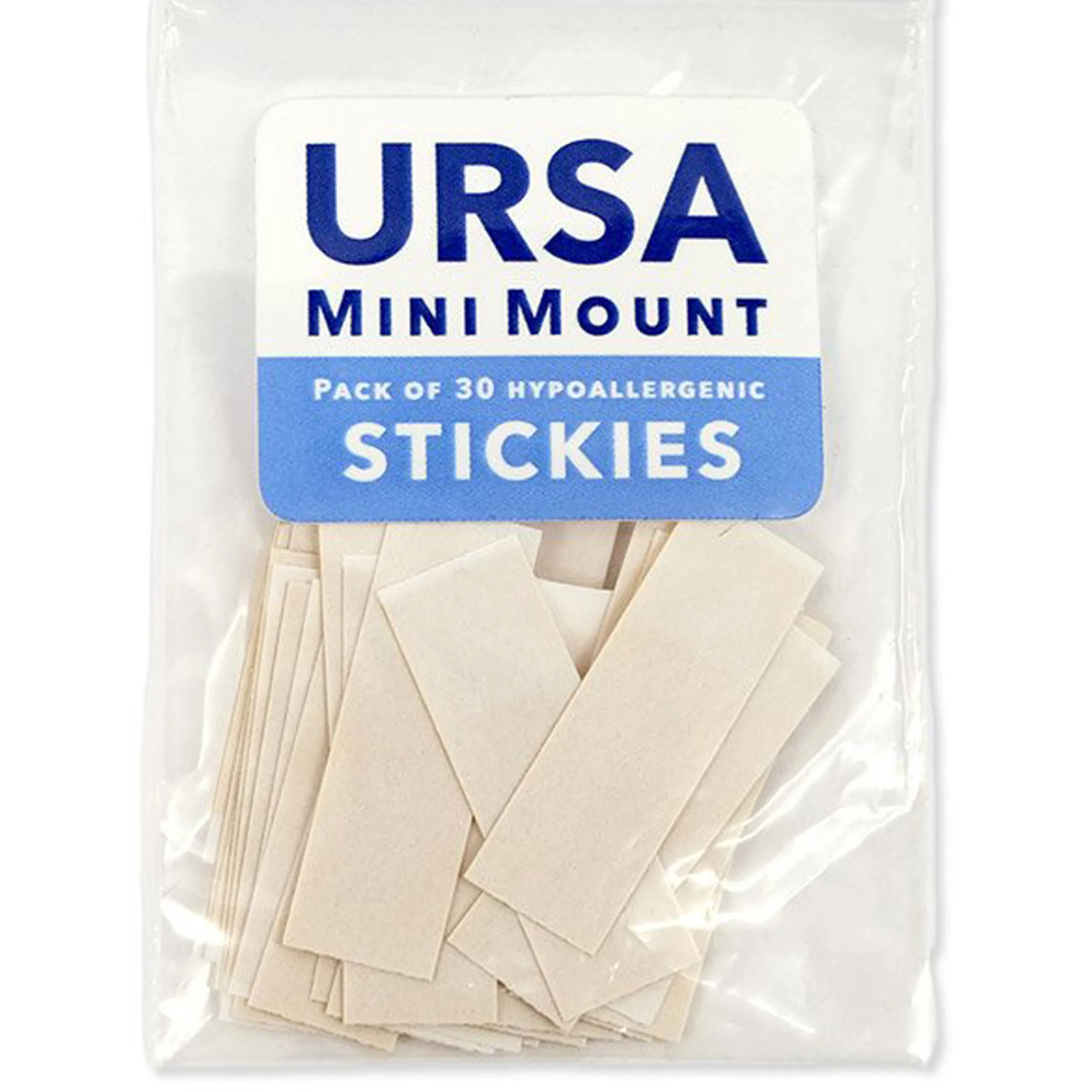 30 רצועות דביקות 22X11 מ"מ עבור URSA Straps Mini Mounts