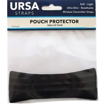 Pouch Protectors Color Black Pack of 4 URSA Straps