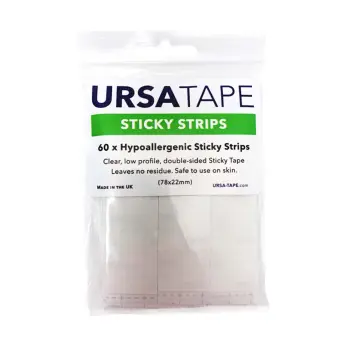 סט 60 מדבקות דביקות - רצועות Ursa Straps