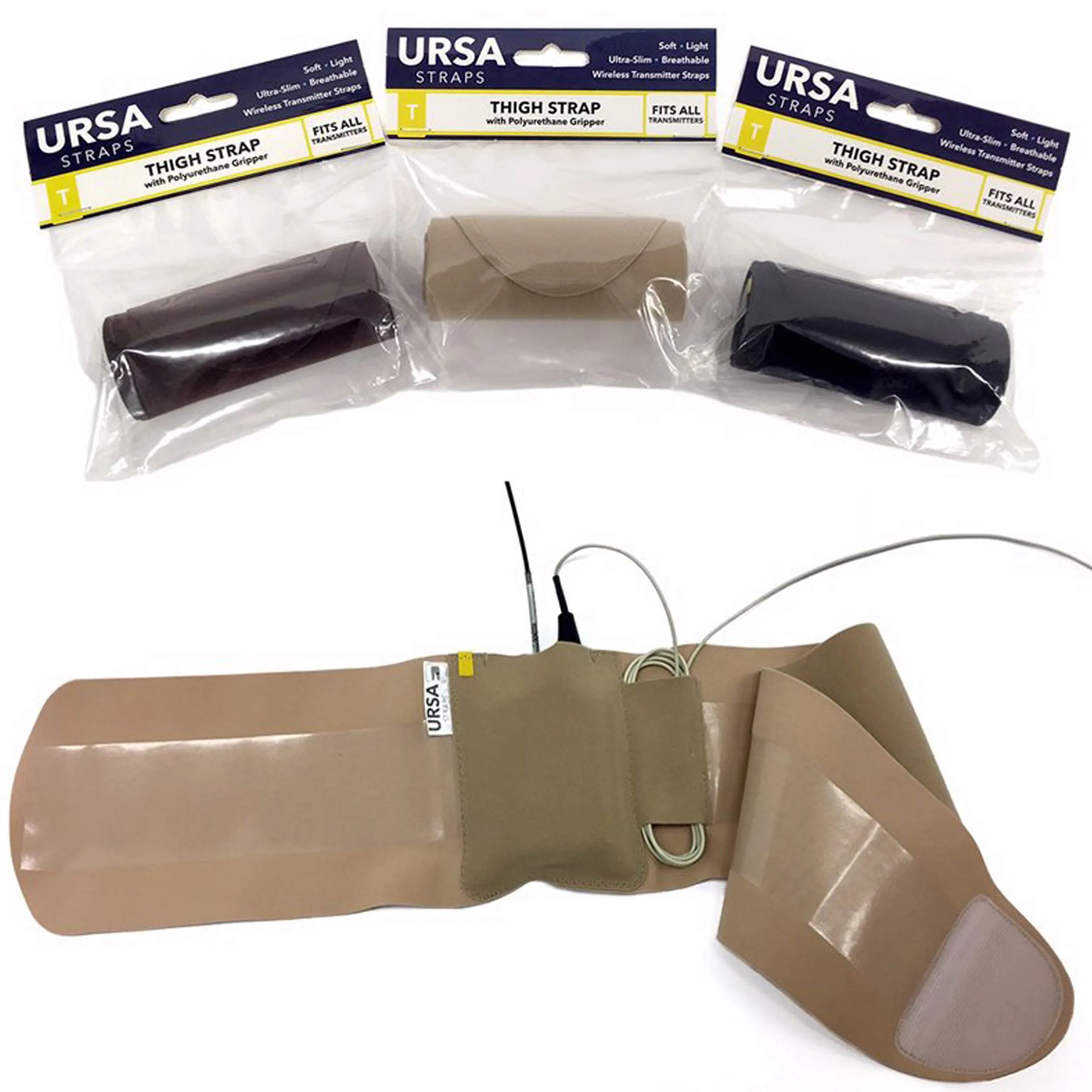 רצועת ירך למשדרים – צבע שחור URSA Straps