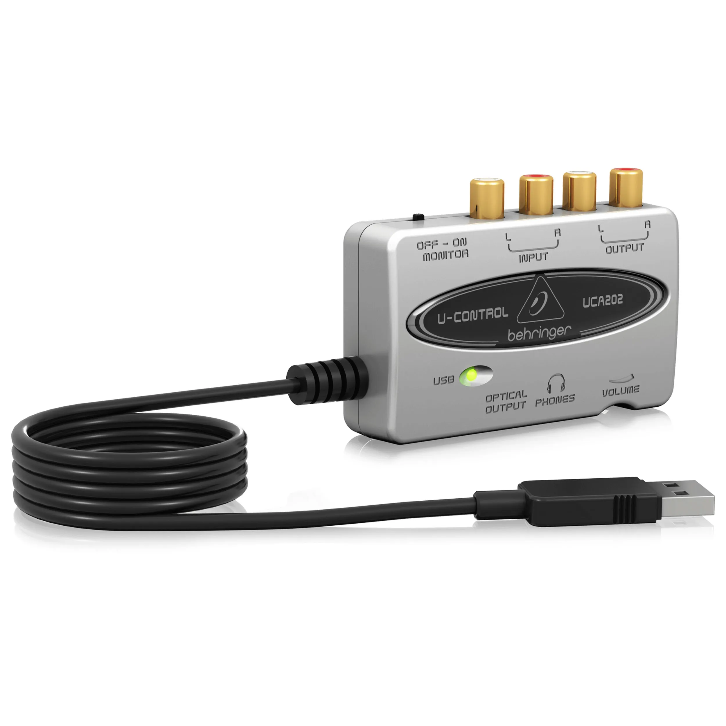 כרטיס קול קומפקטי Behringer U-CONTROL AUDIO UCA202