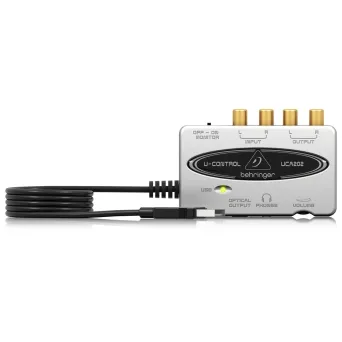 כרטיס קול קומפקטי Behringer U-CONTROL AUDIO UCA202
