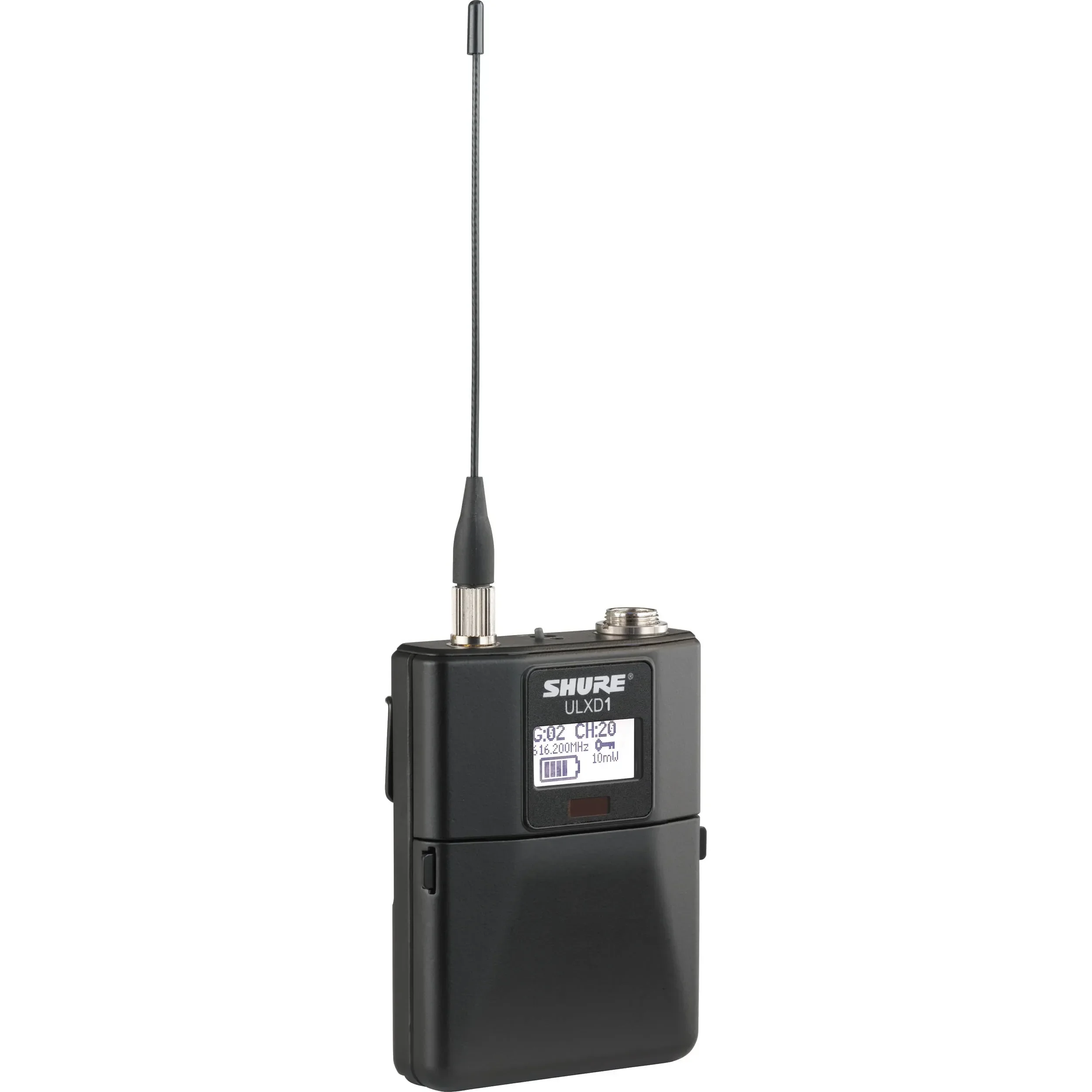 משדר גוף למערכת אלחוטית דיגיטלית Shure ULXD