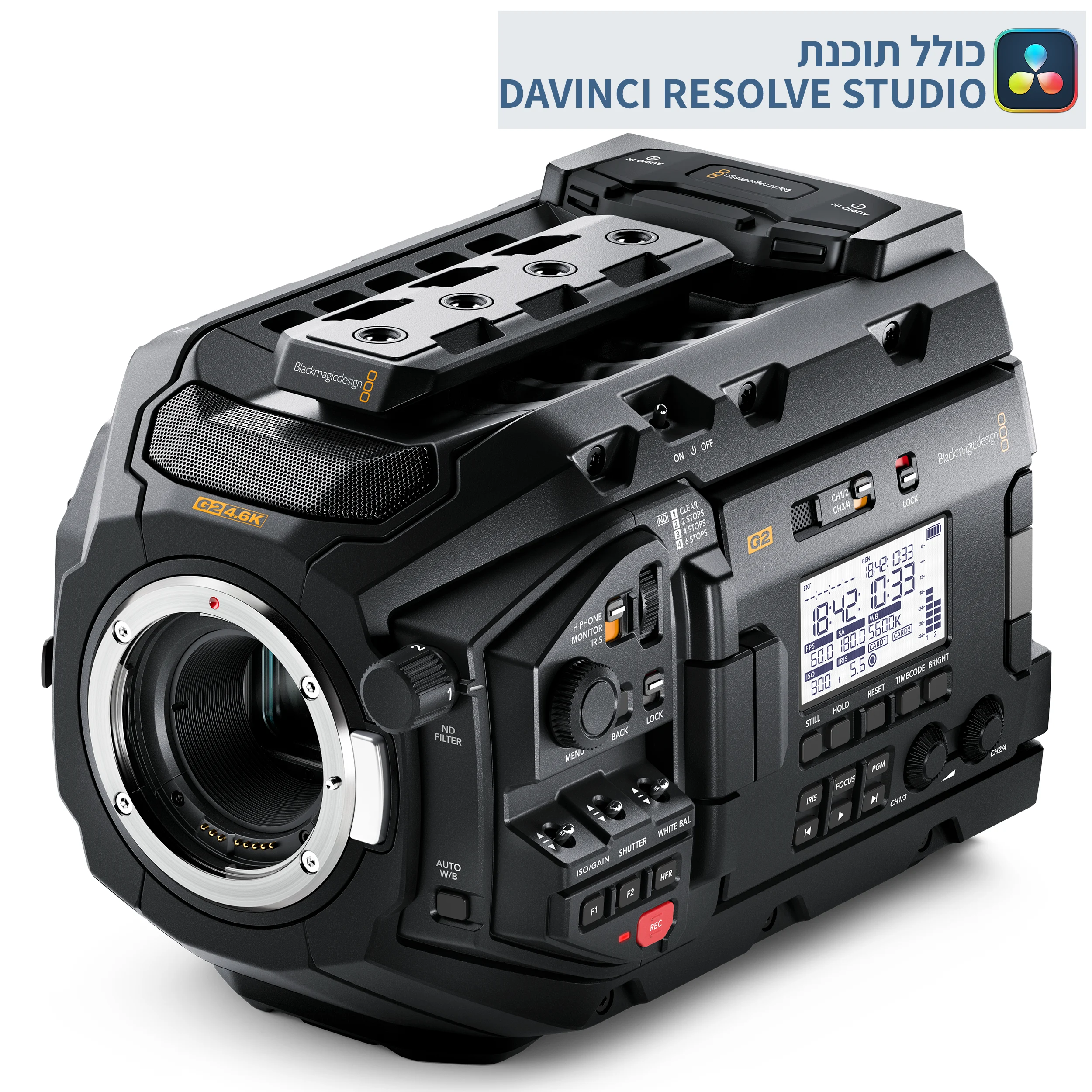 Blackmagic URSA Mini Pro 4.6K G2