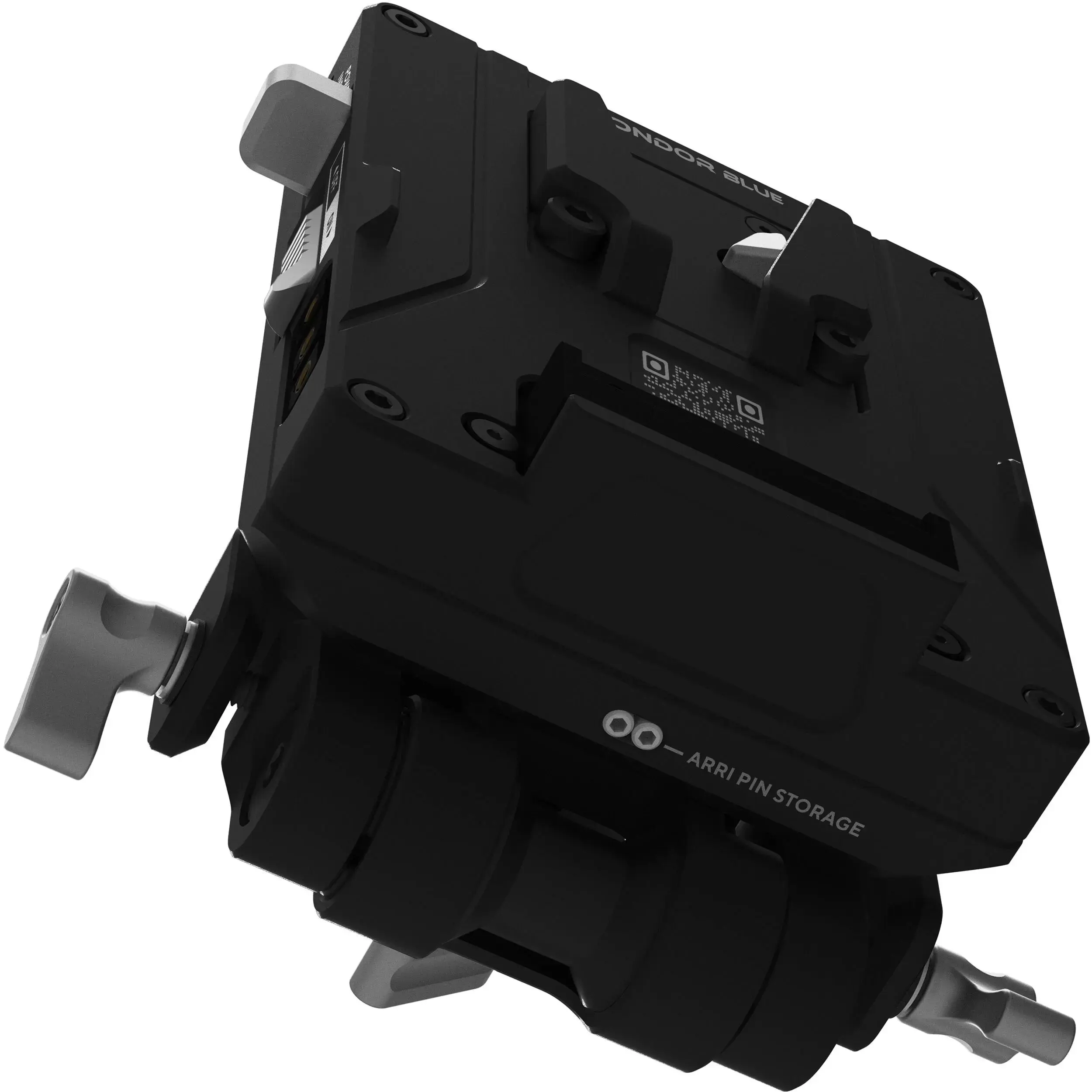 מחבר מתאם מתח לסוללת Kondor Blue V-Lock- צבע שחור