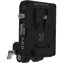 מחבר מתאם מתח לסוללת Kondor Blue V-Lock- צבע שחור