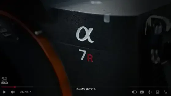 גוף מצלמת מירורלס Sony a7R VI