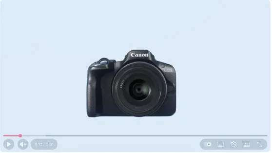 קיט מצלמה Canon R50 ועדשות RF-S 18-45+RF-S 55-210 IS