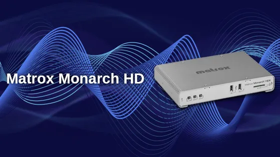יחידת הקלטה ושידור חי Matrox Monarch HD