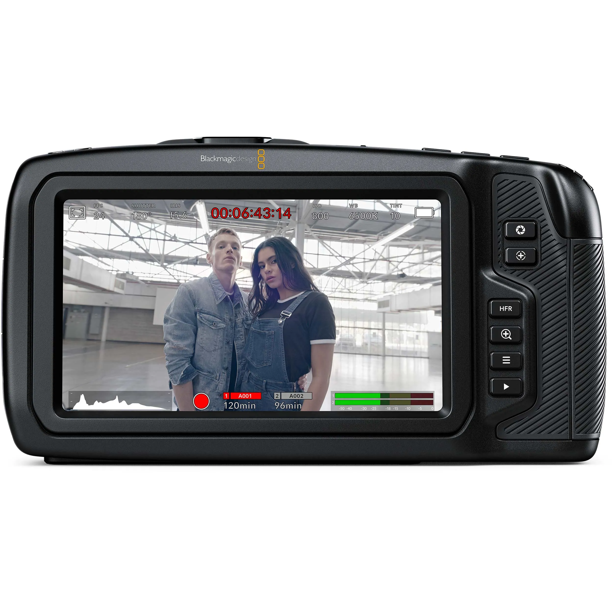 Blackmagic Pocket Cinema Camera 6K--שנתיים אחריות